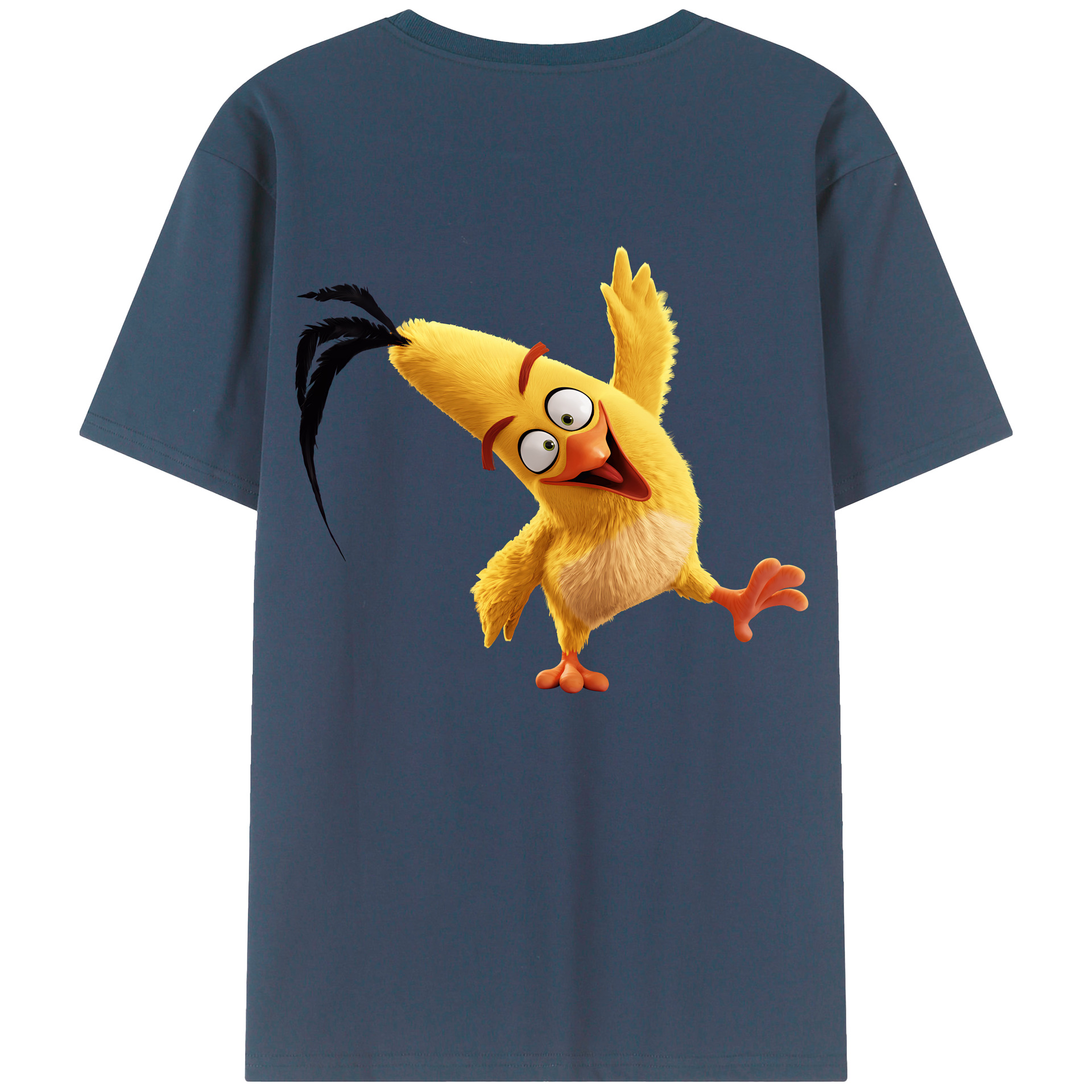 （画像用） Angry Birds アングリーバード レディース半袖Tシャツ(バックプリント)