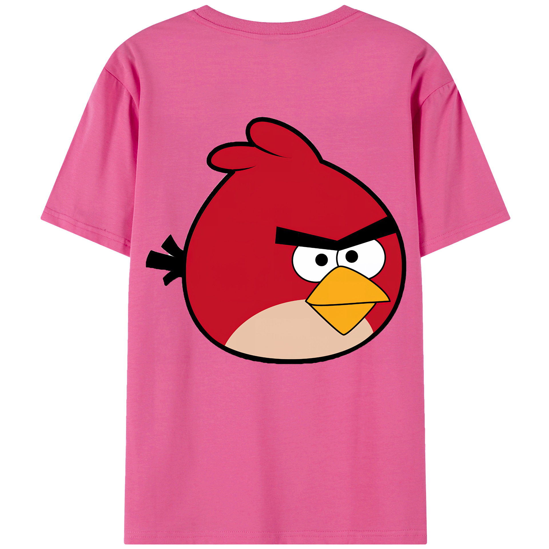 （画像用） Angry Birds アングリーバード レディース半袖Tシャツ(バックプリント)