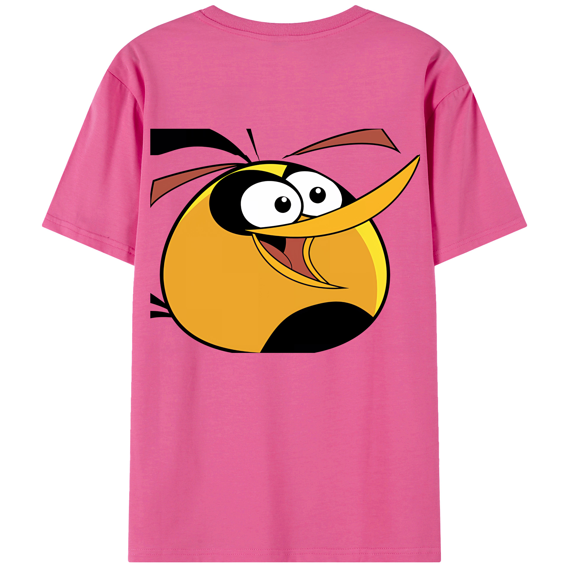（画像用） Angry Birds アングリーバード レディース半袖Tシャツ(バックプリント)