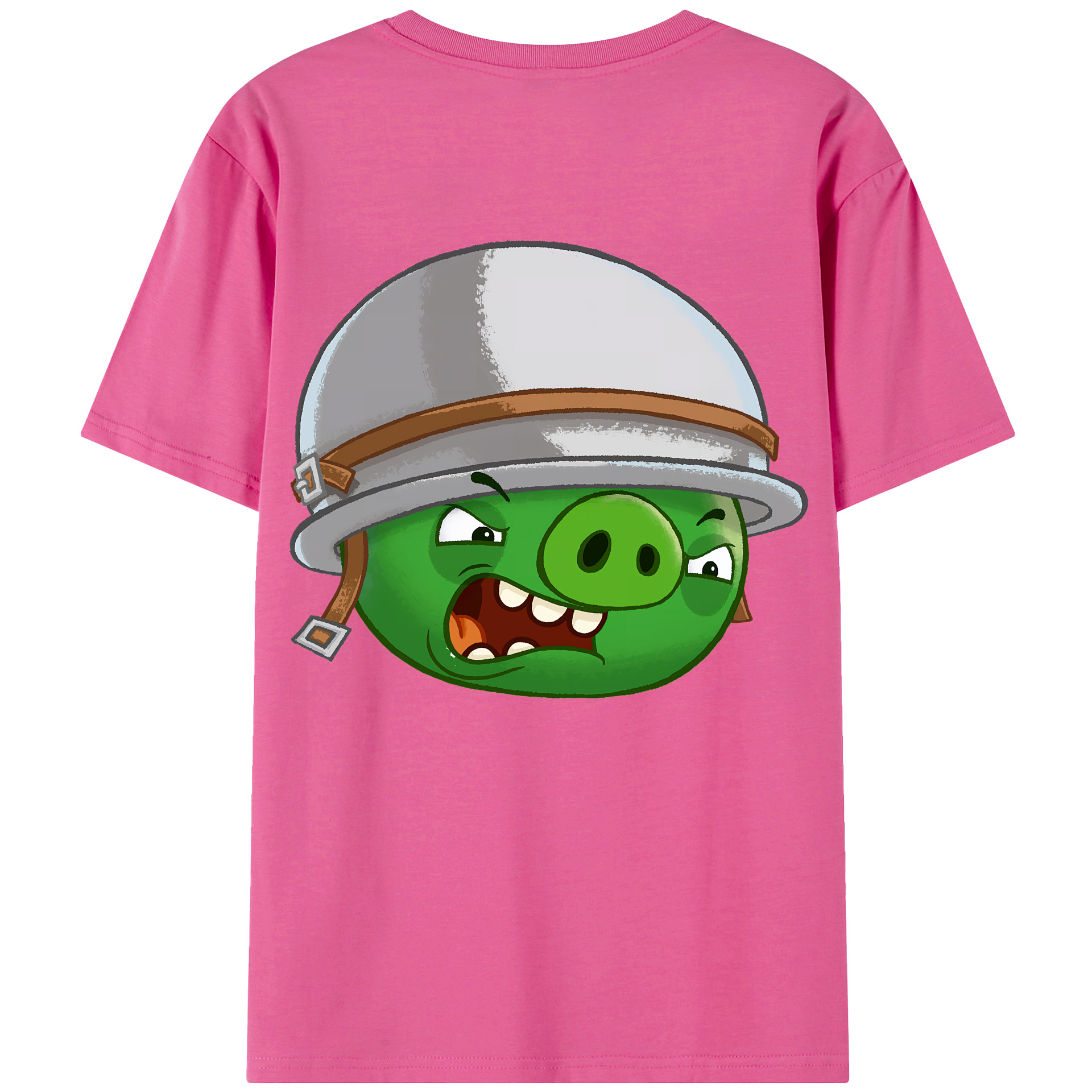 （画像用） Angry Birds アングリーバード レディース半袖Tシャツ(バックプリント)