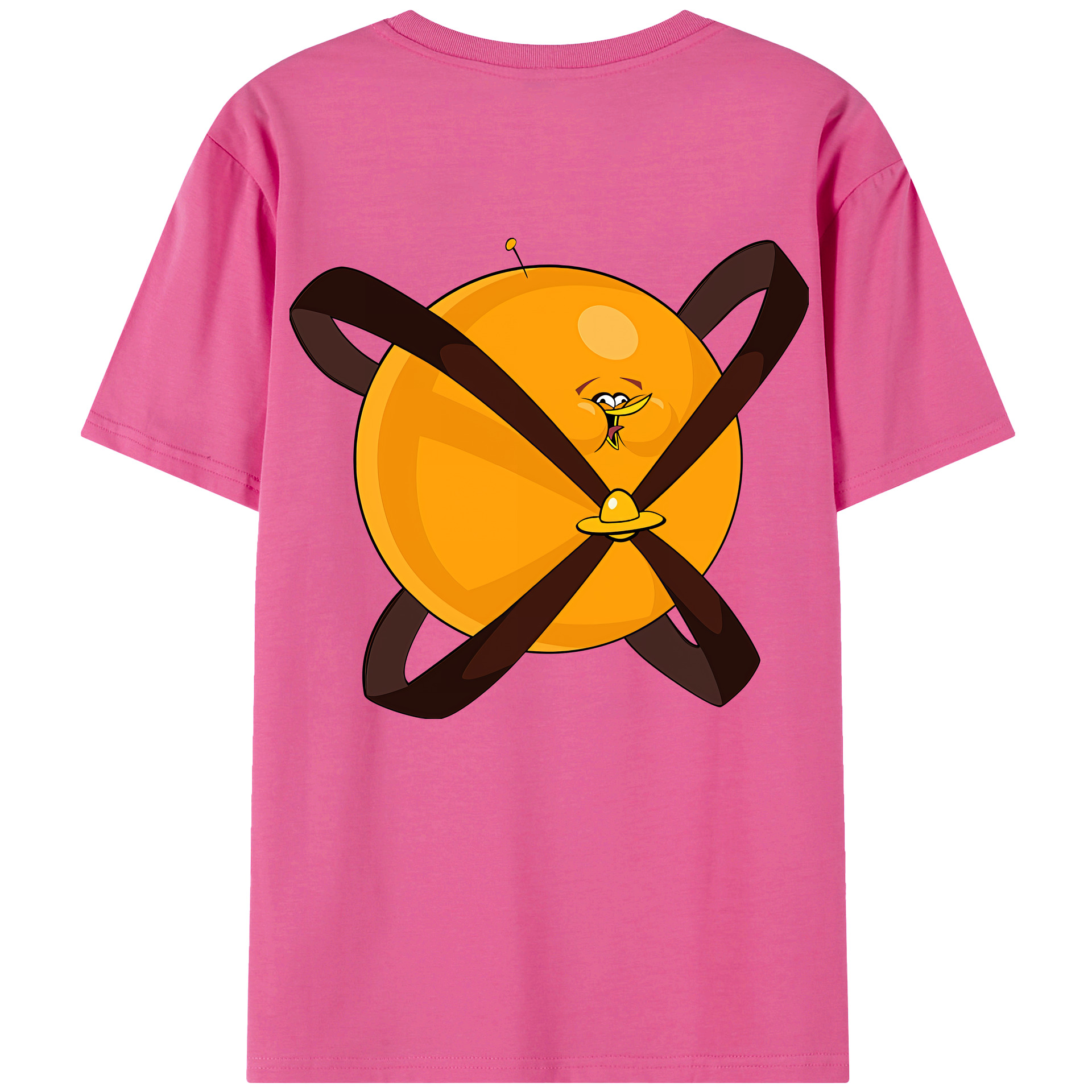 （画像用） Angry Birds アングリーバード レディース半袖Tシャツ(バックプリント)