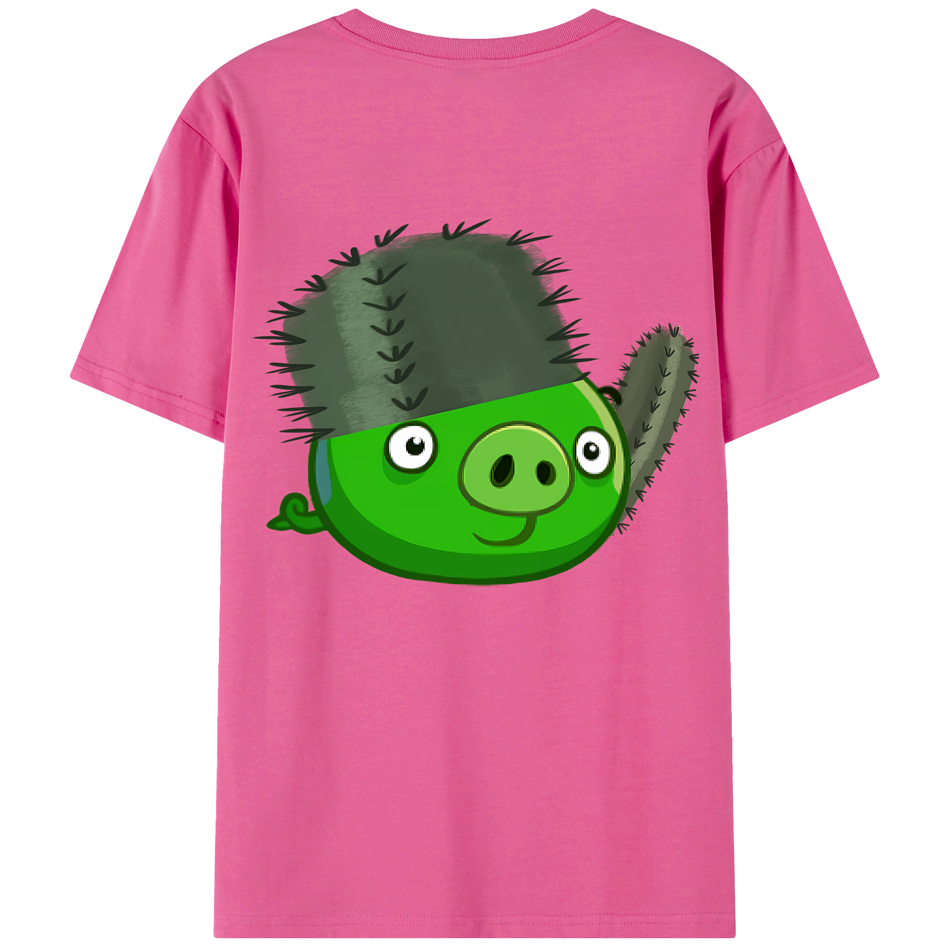 （画像用） Angry Birds アングリーバード レディース半袖Tシャツ(バックプリント)