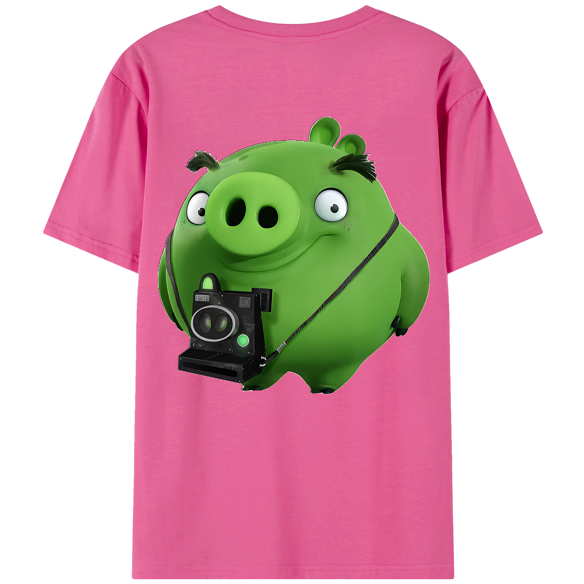 （画像用） Angry Birds アングリーバード レディース半袖Tシャツ(バックプリント)