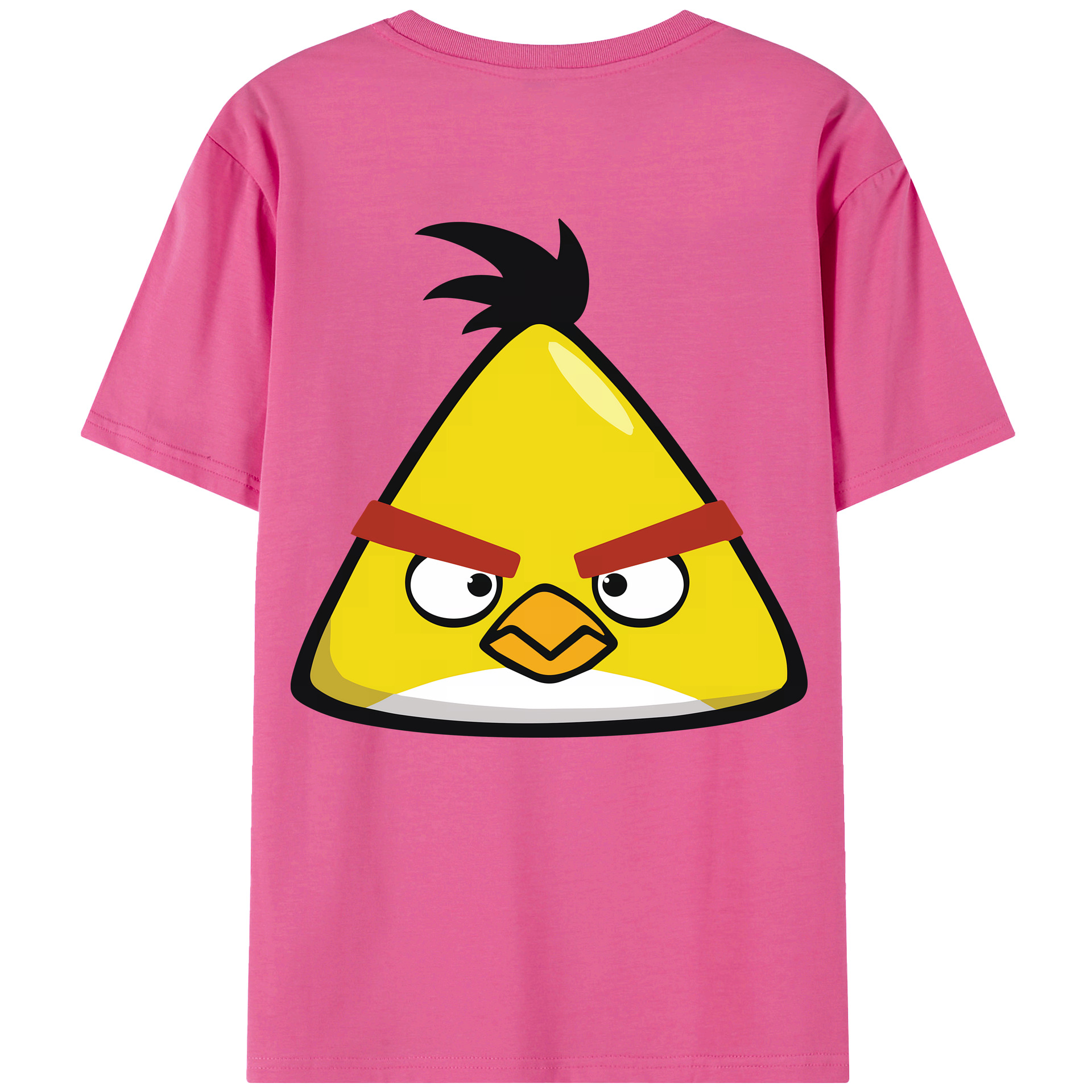 （画像用） Angry Birds アングリーバード レディース半袖Tシャツ(バックプリント)