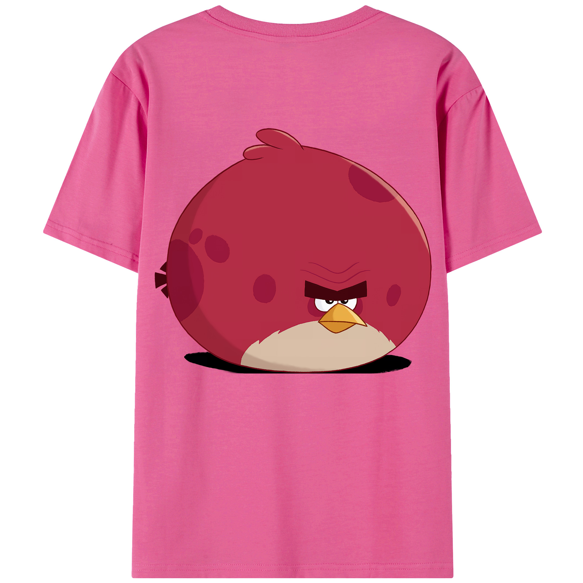 （画像用） Angry Birds アングリーバード レディース半袖Tシャツ(バックプリント)