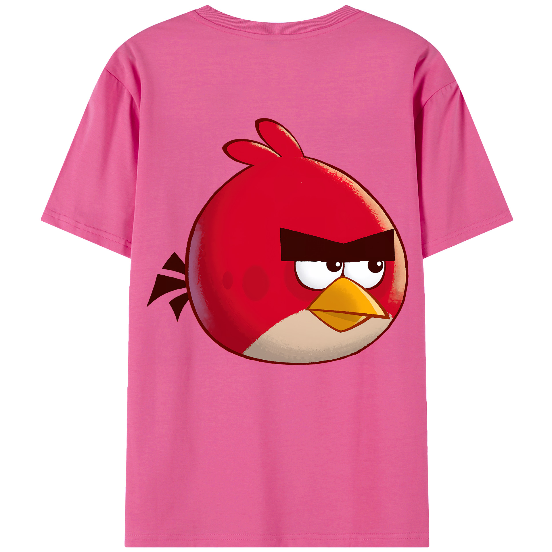 （画像用） Angry Birds アングリーバード レディース半袖Tシャツ(バックプリント)