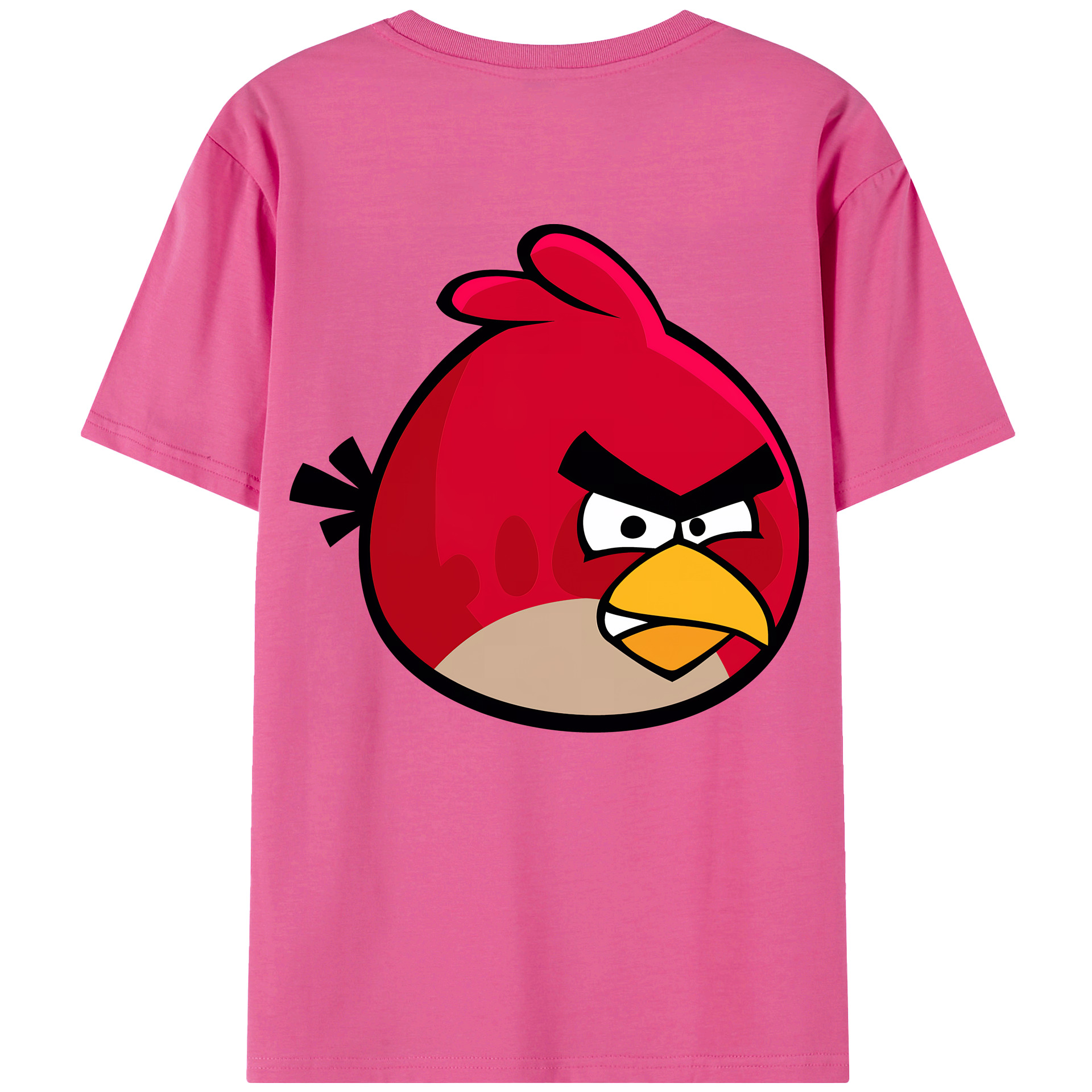 （画像用） Angry Birds アングリーバード レディース半袖Tシャツ(バックプリント)