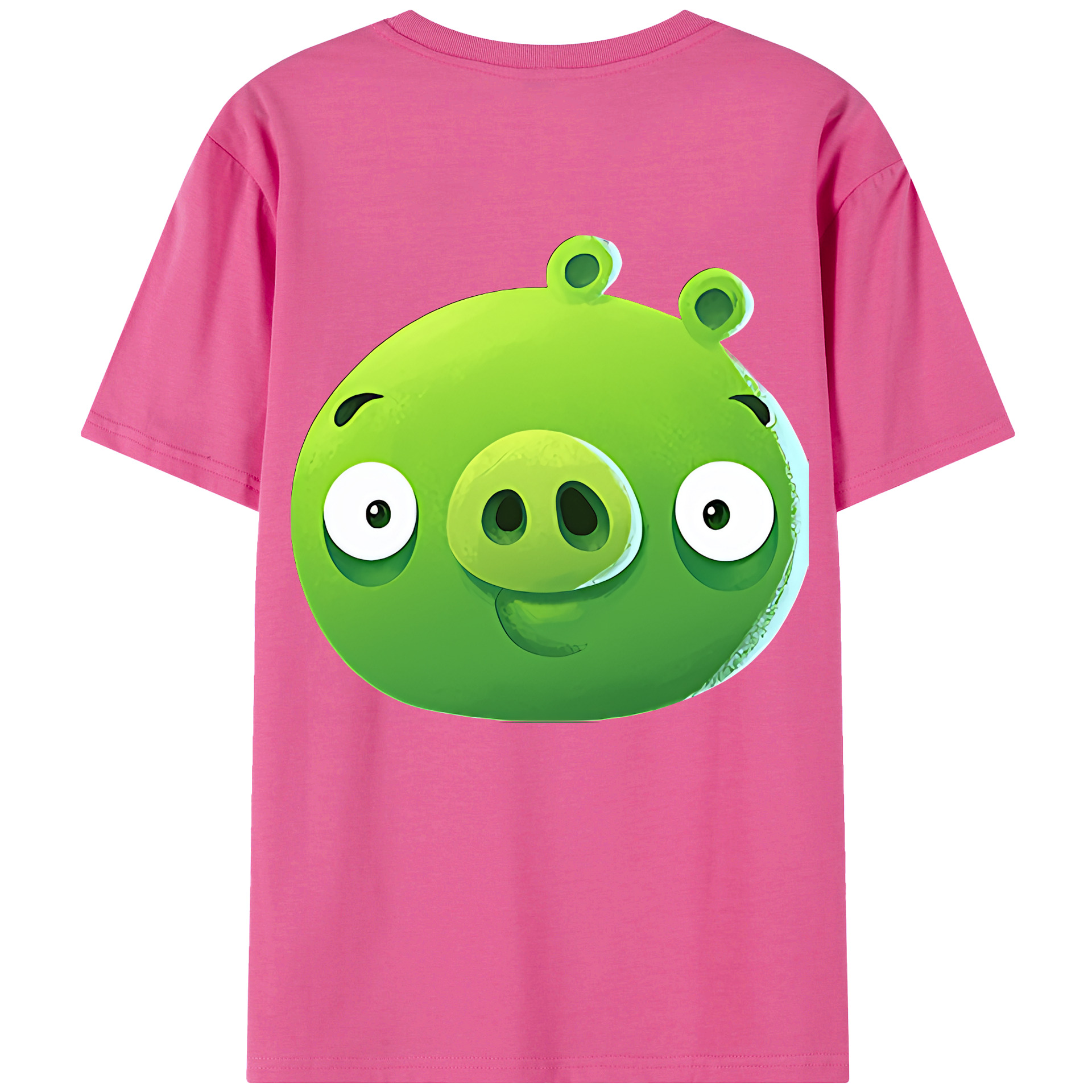 （画像用） Angry Birds アングリーバード レディース半袖Tシャツ(バックプリント)