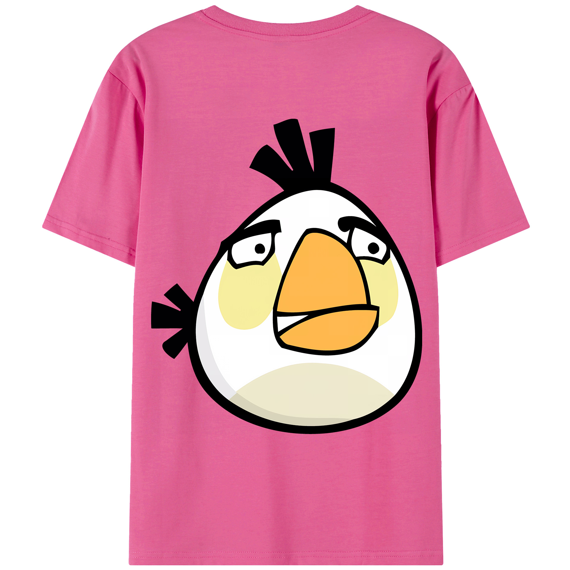 （画像用） Angry Birds アングリーバード レディース半袖Tシャツ(バックプリント)