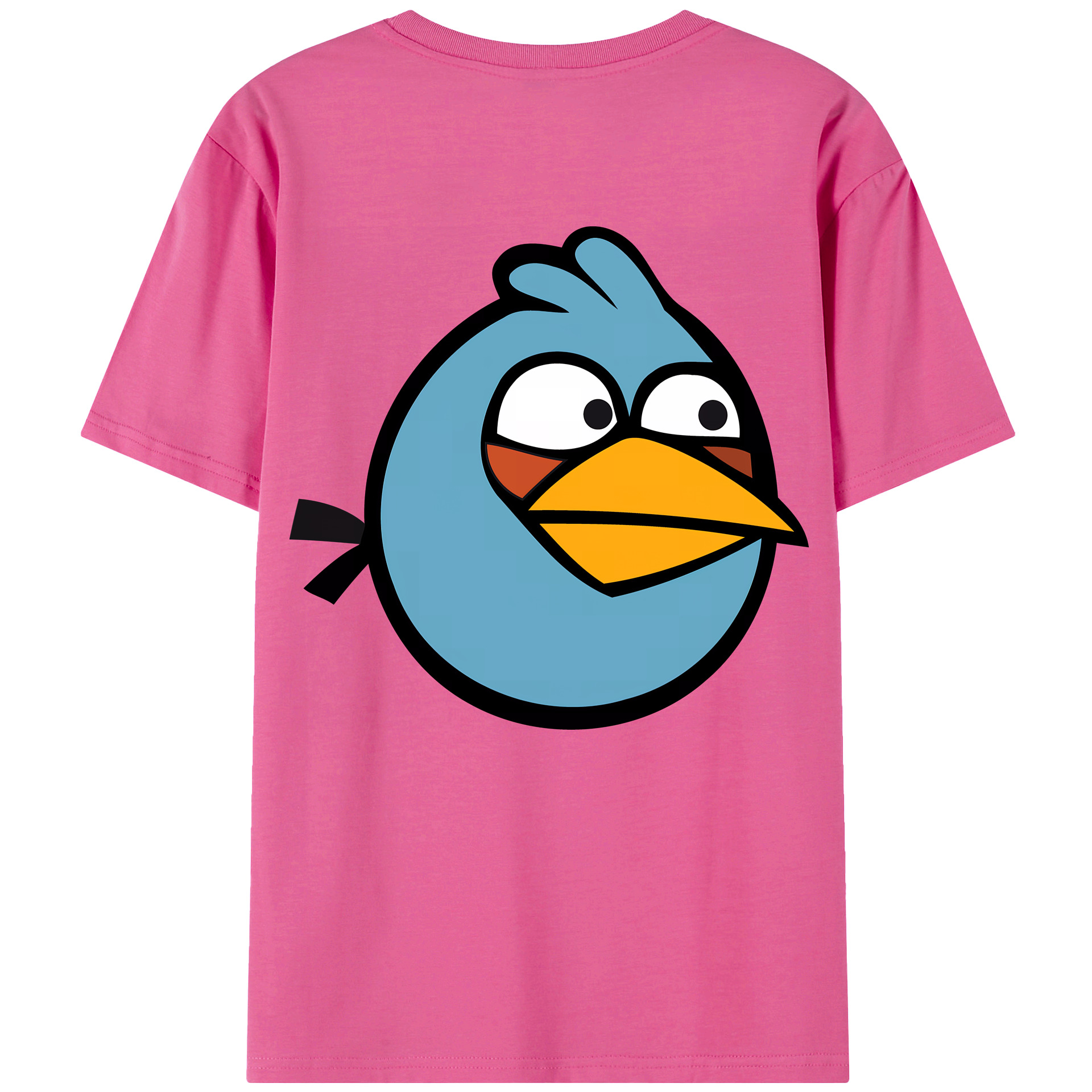 （画像用） Angry Birds アングリーバード レディース半袖Tシャツ(バックプリント)