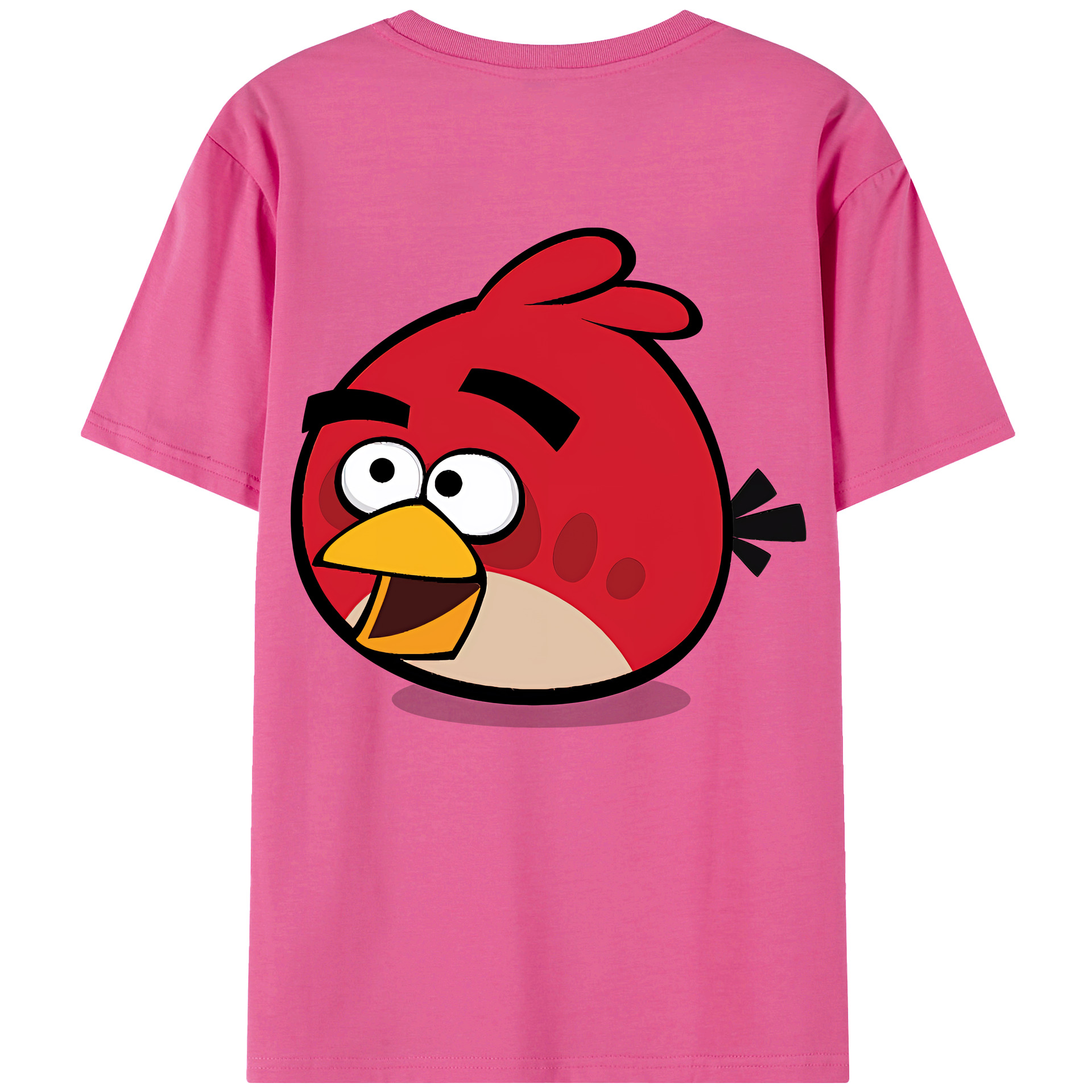 （画像用） Angry Birds アングリーバード レディース半袖Tシャツ(バックプリント)