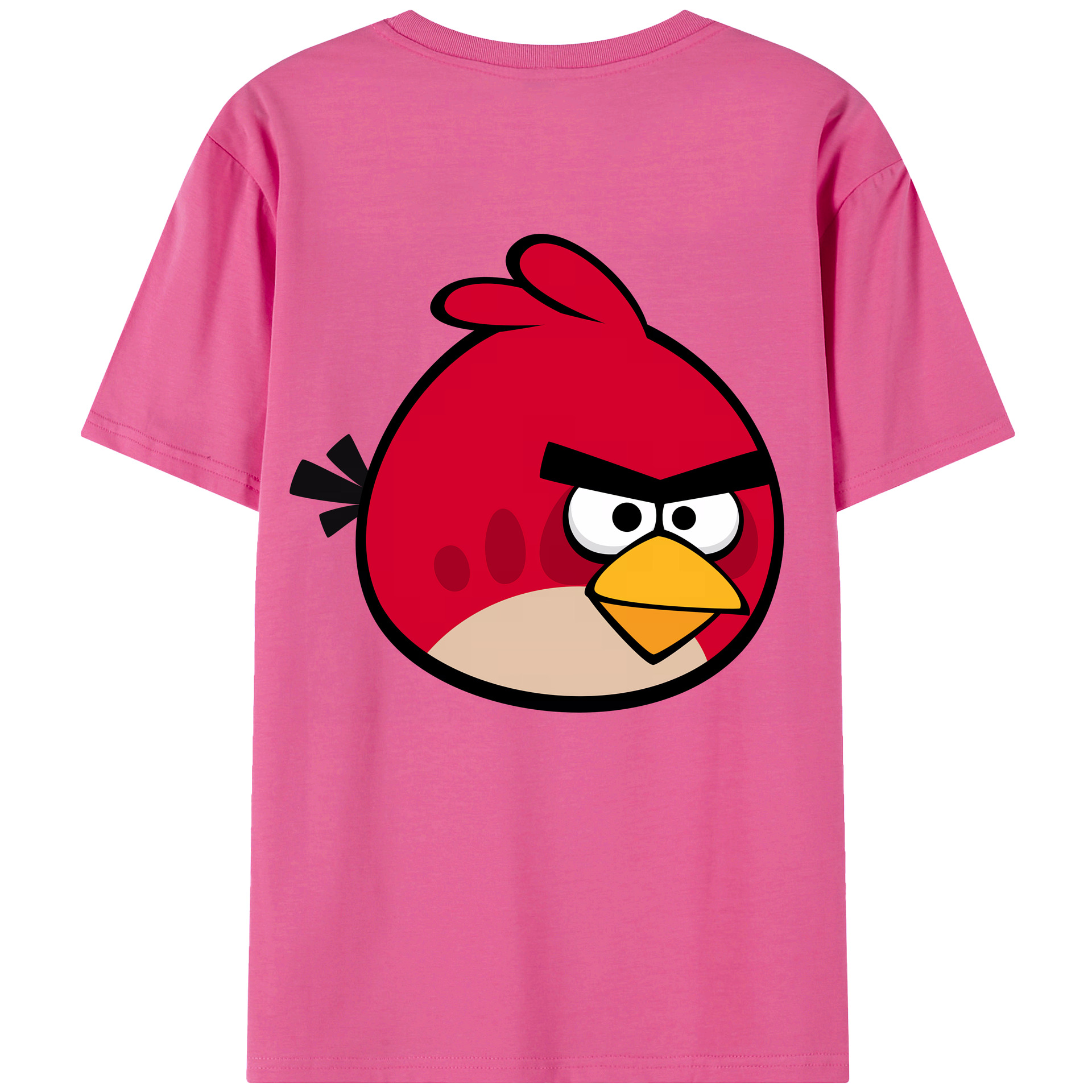 （画像用） Angry Birds アングリーバード レディース半袖Tシャツ(バックプリント)