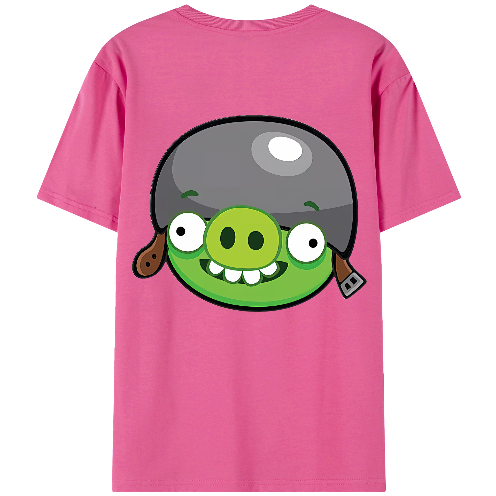（画像用） Angry Birds アングリーバード レディース半袖Tシャツ(バックプリント)