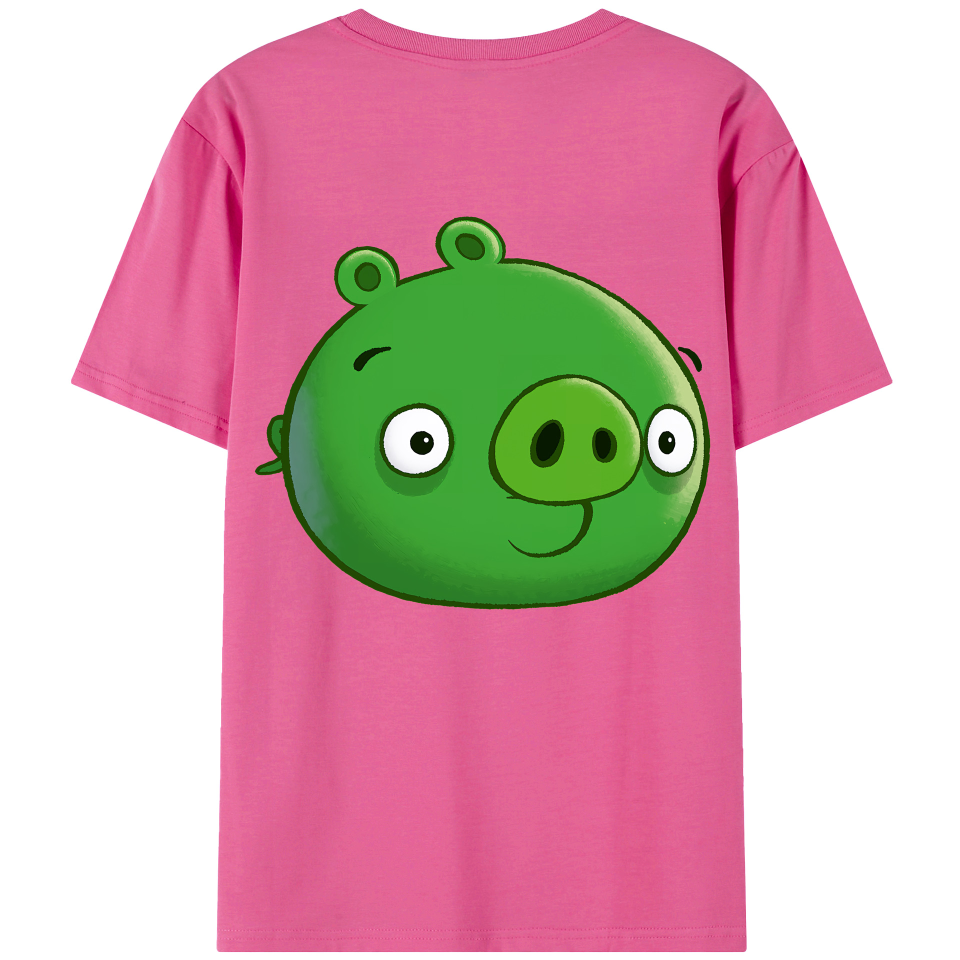 （画像用） Angry Birds アングリーバード レディース半袖Tシャツ(バックプリント)