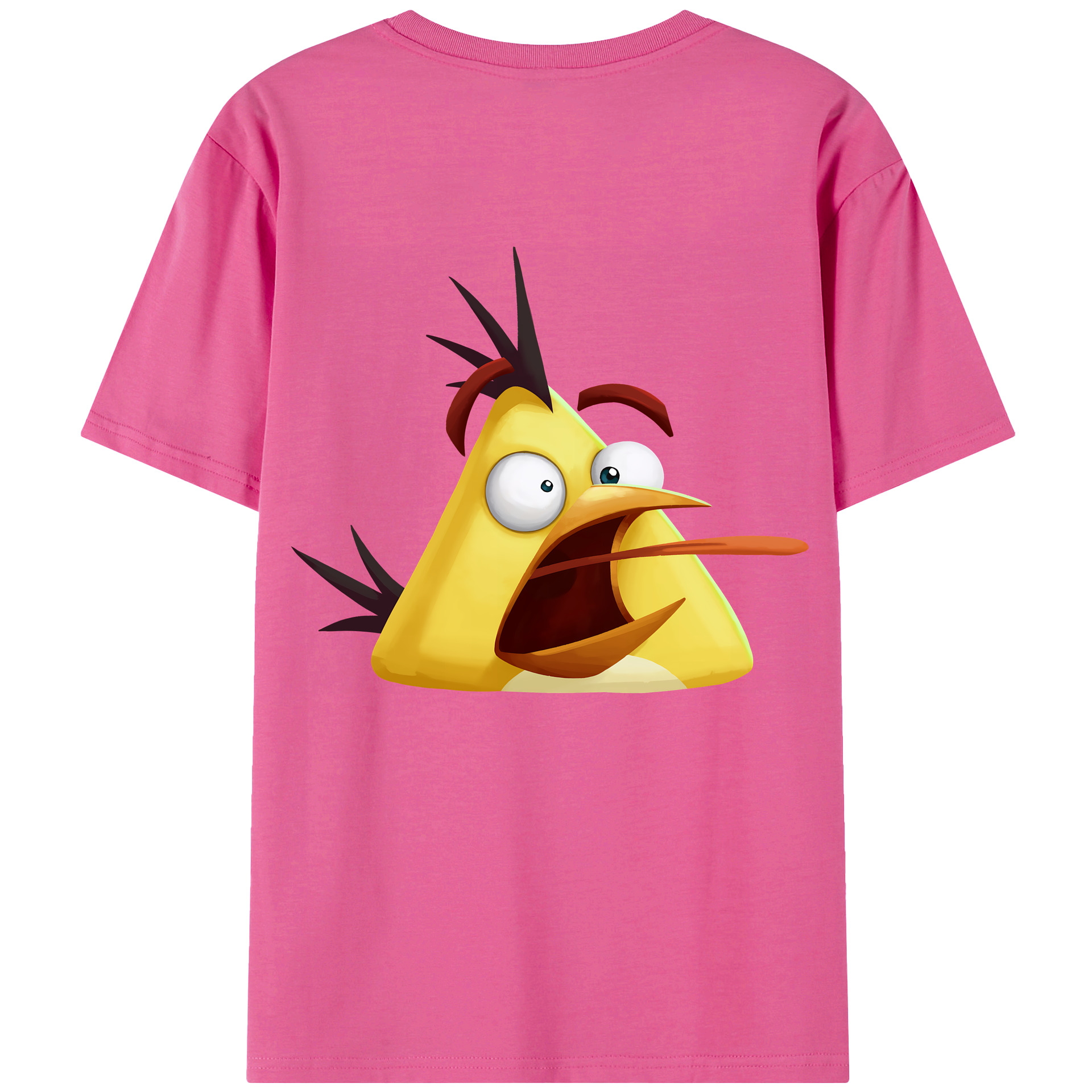 （画像用） Angry Birds アングリーバード レディース半袖Tシャツ(バックプリント)