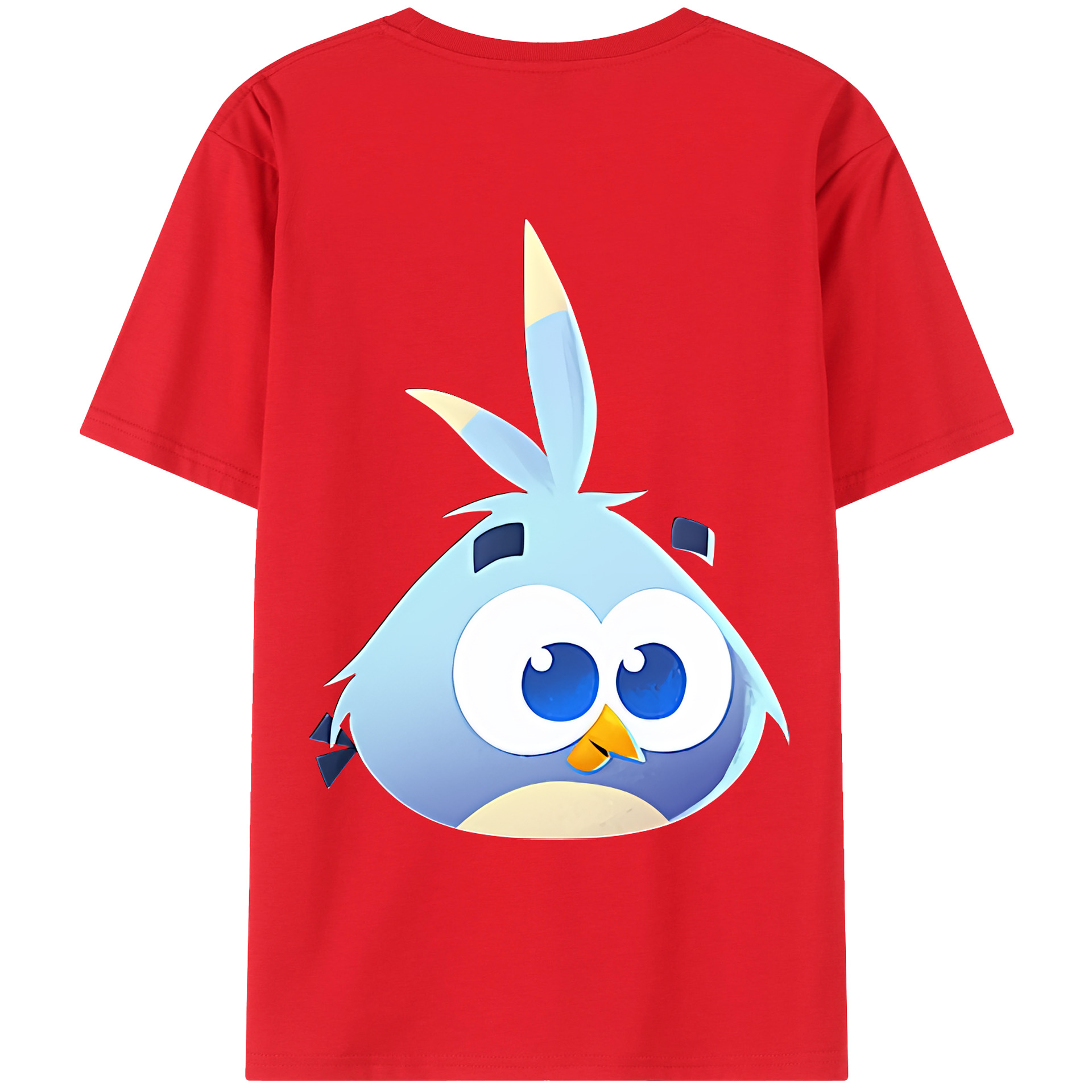 （画像用） Angry Birds アングリーバード レディース半袖Tシャツ(バックプリント)