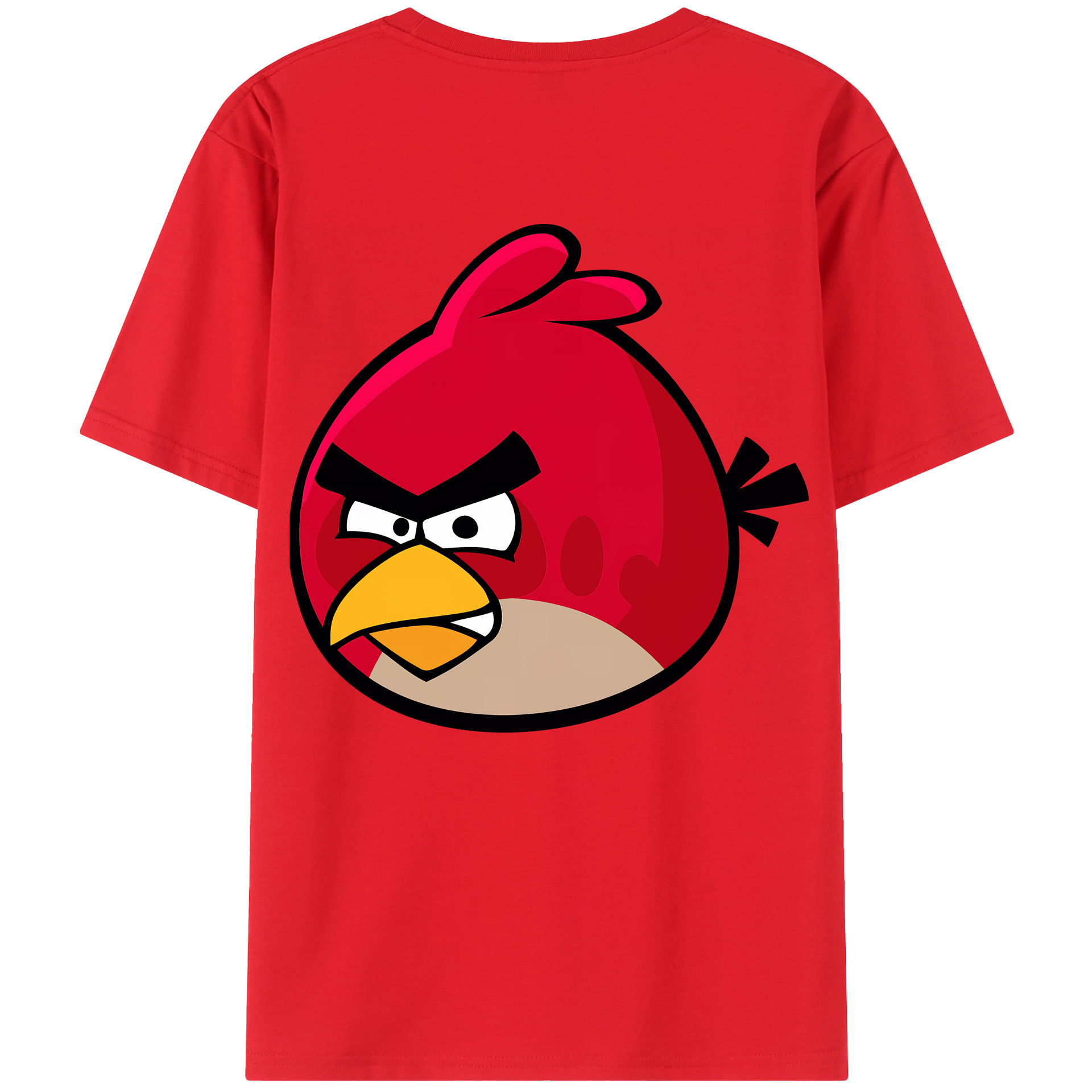 （画像用） Angry Birds アングリーバード レディース半袖Tシャツ(バックプリント)