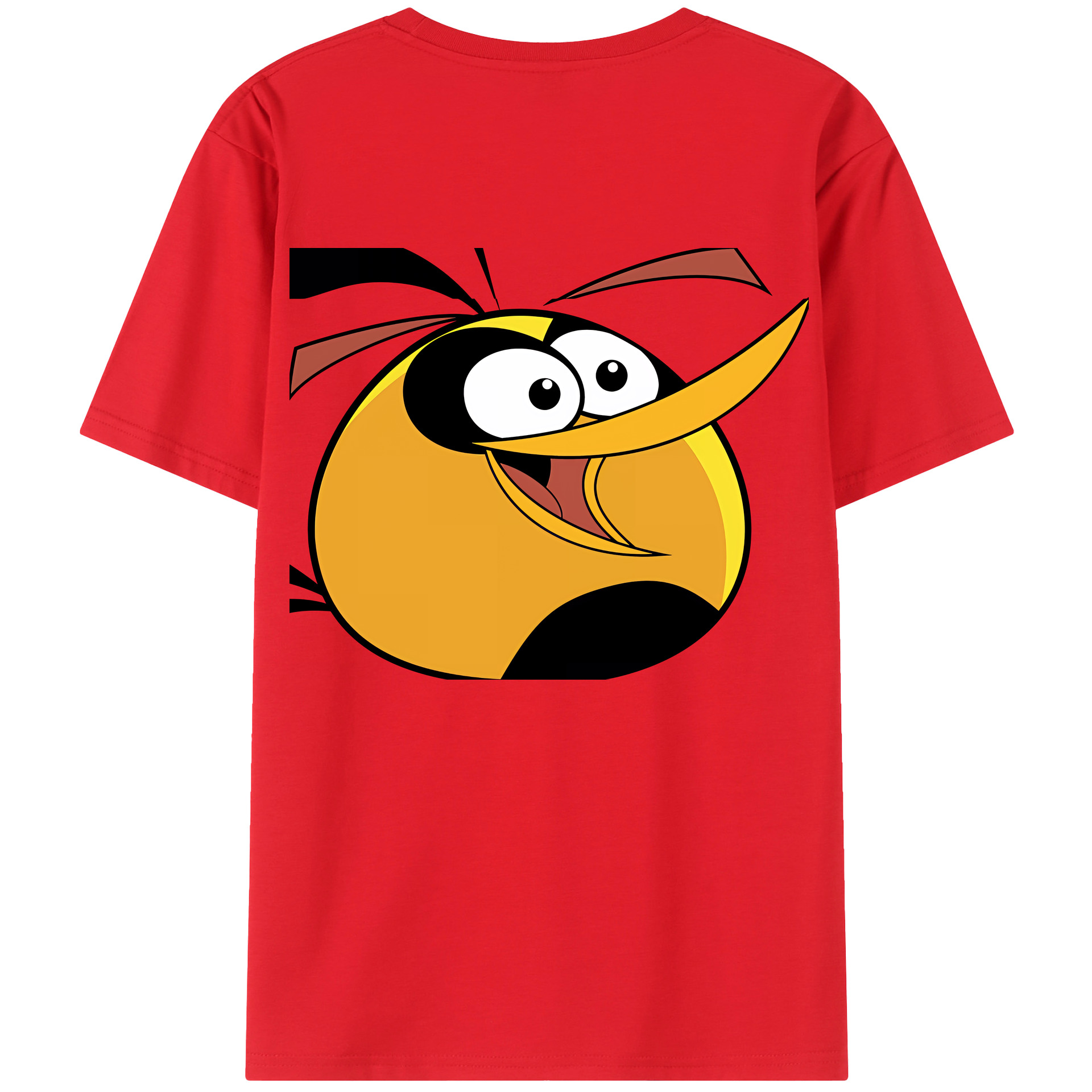 （画像用） Angry Birds アングリーバード レディース半袖Tシャツ(バックプリント)