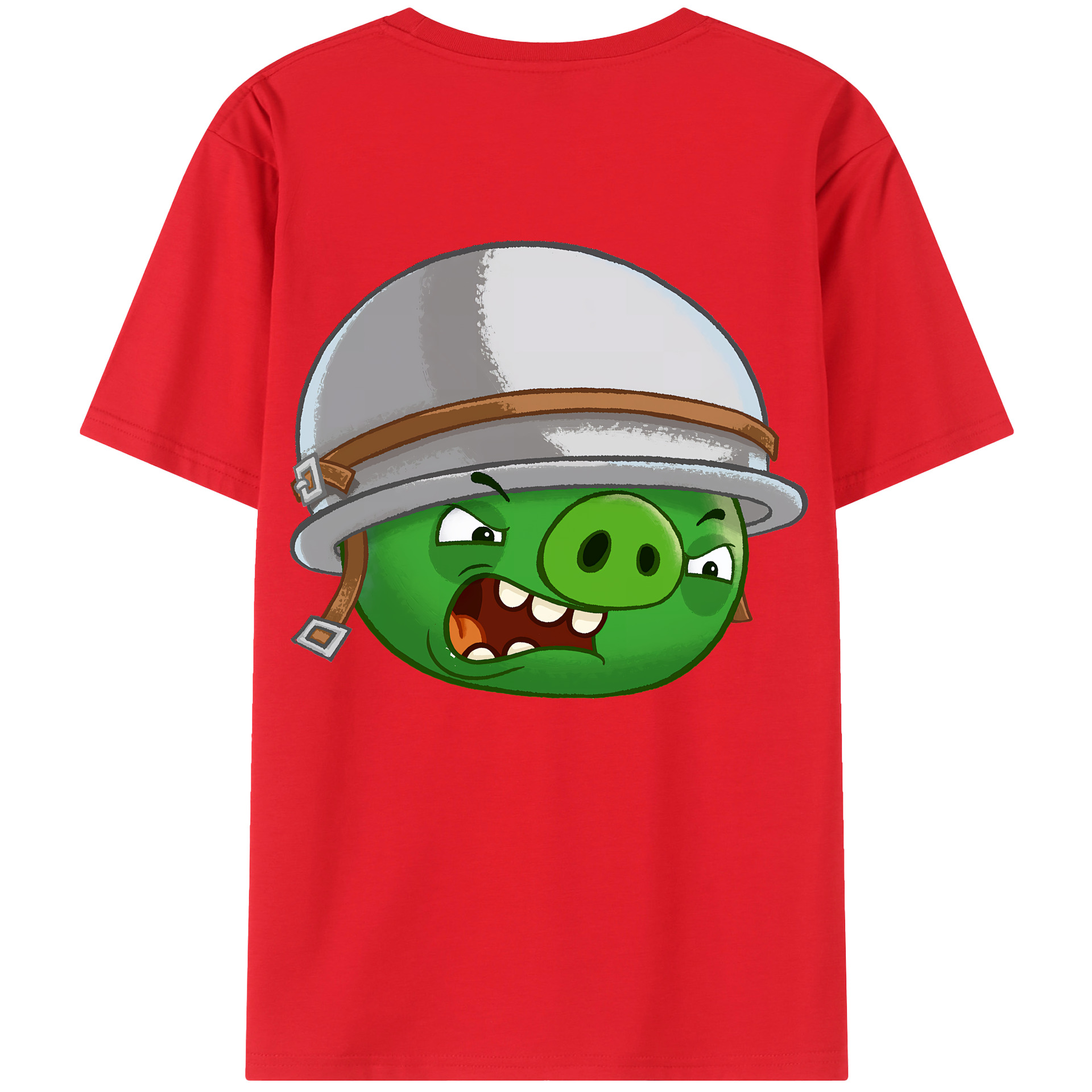 （画像用） Angry Birds アングリーバード レディース半袖Tシャツ(バックプリント)