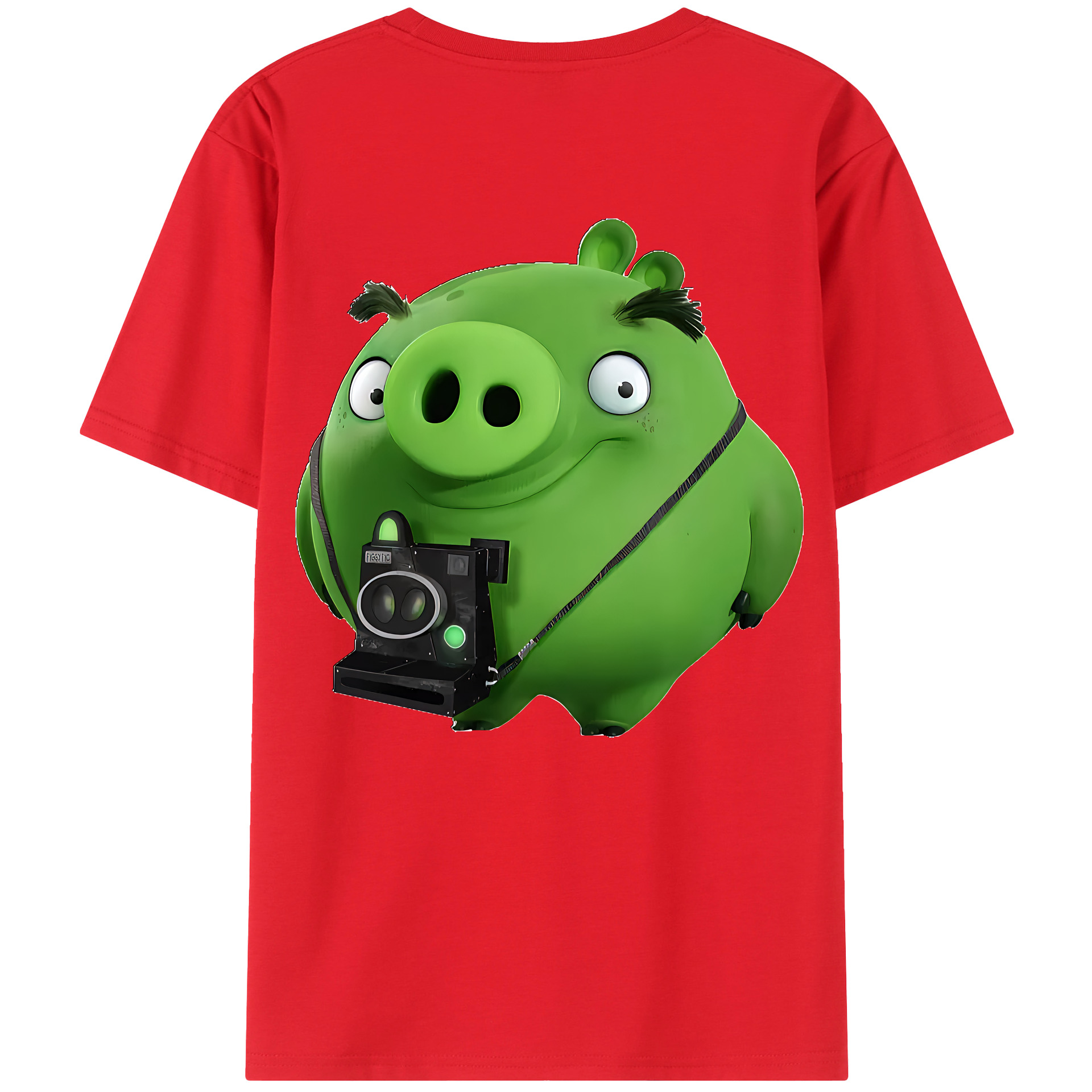 （画像用） Angry Birds アングリーバード レディース半袖Tシャツ(バックプリント)
