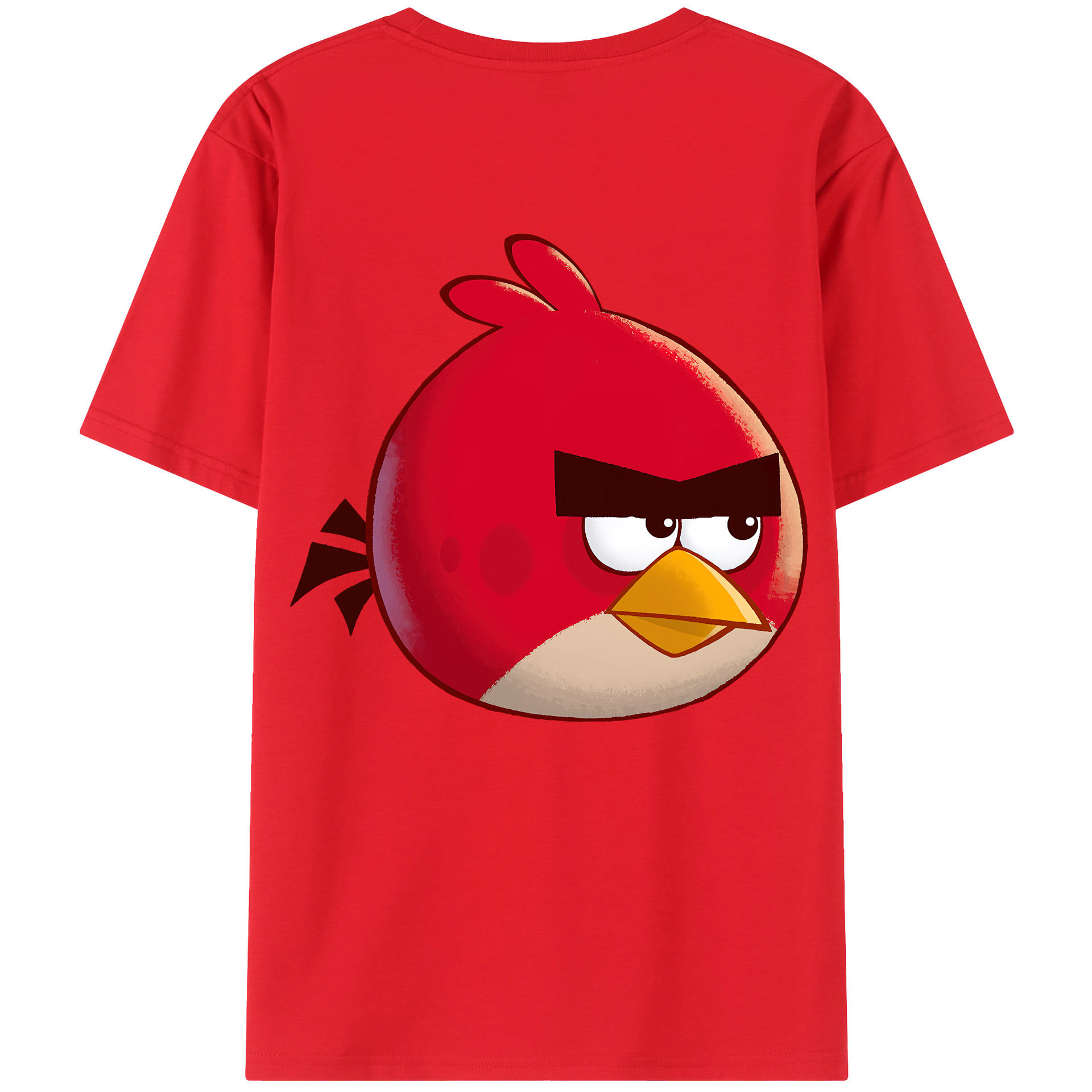 （画像用） Angry Birds アングリーバード レディース半袖Tシャツ(バックプリント)