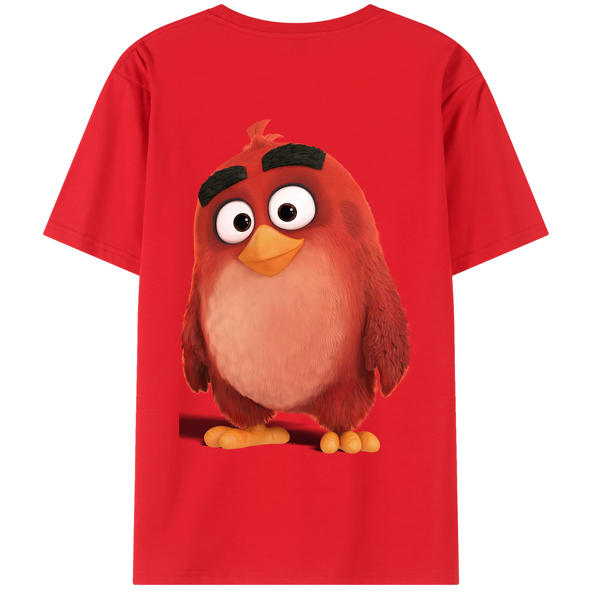 （画像用） Angry Birds アングリーバード レディース半袖Tシャツ(バックプリント)