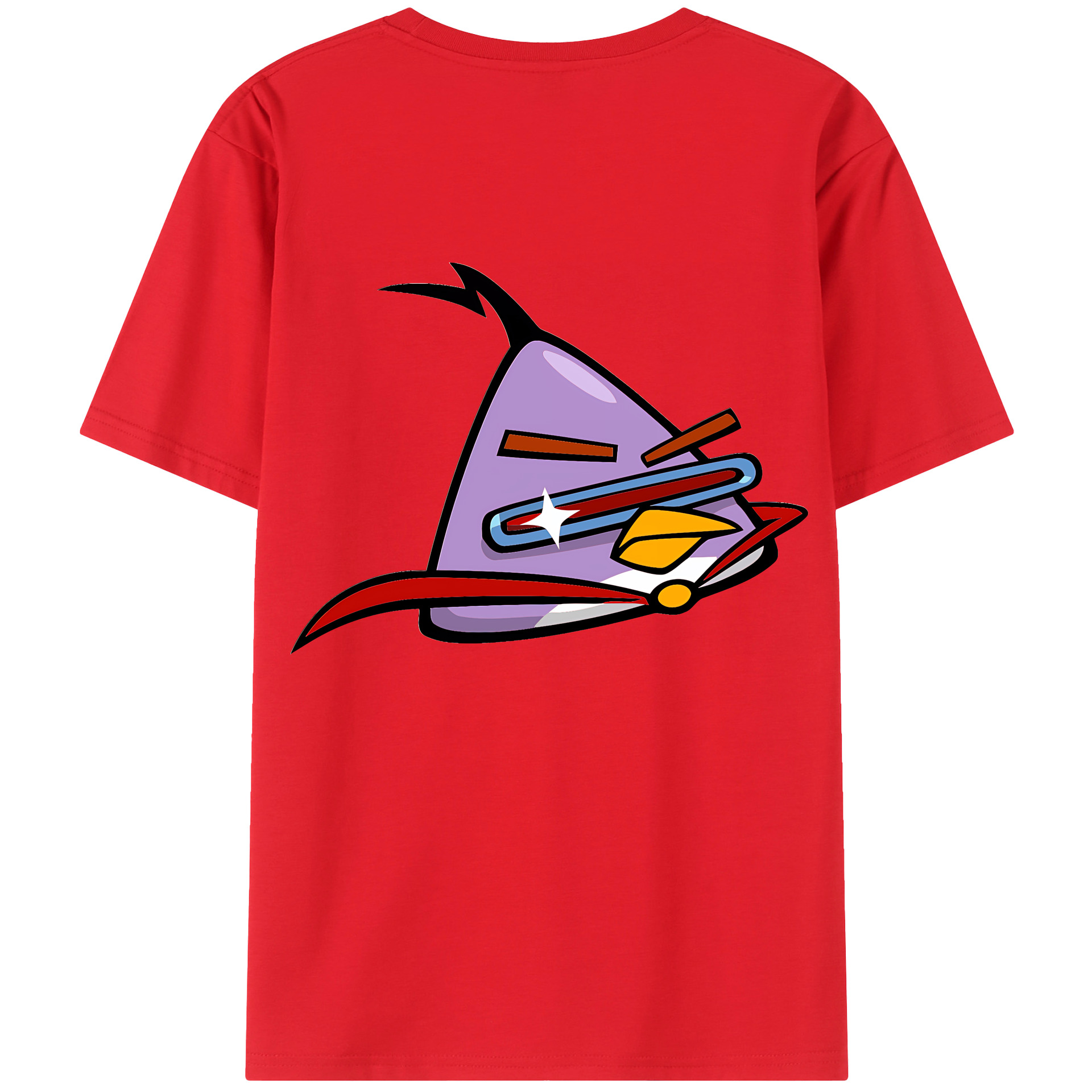 （画像用） Angry Birds アングリーバード レディース半袖Tシャツ(バックプリント)