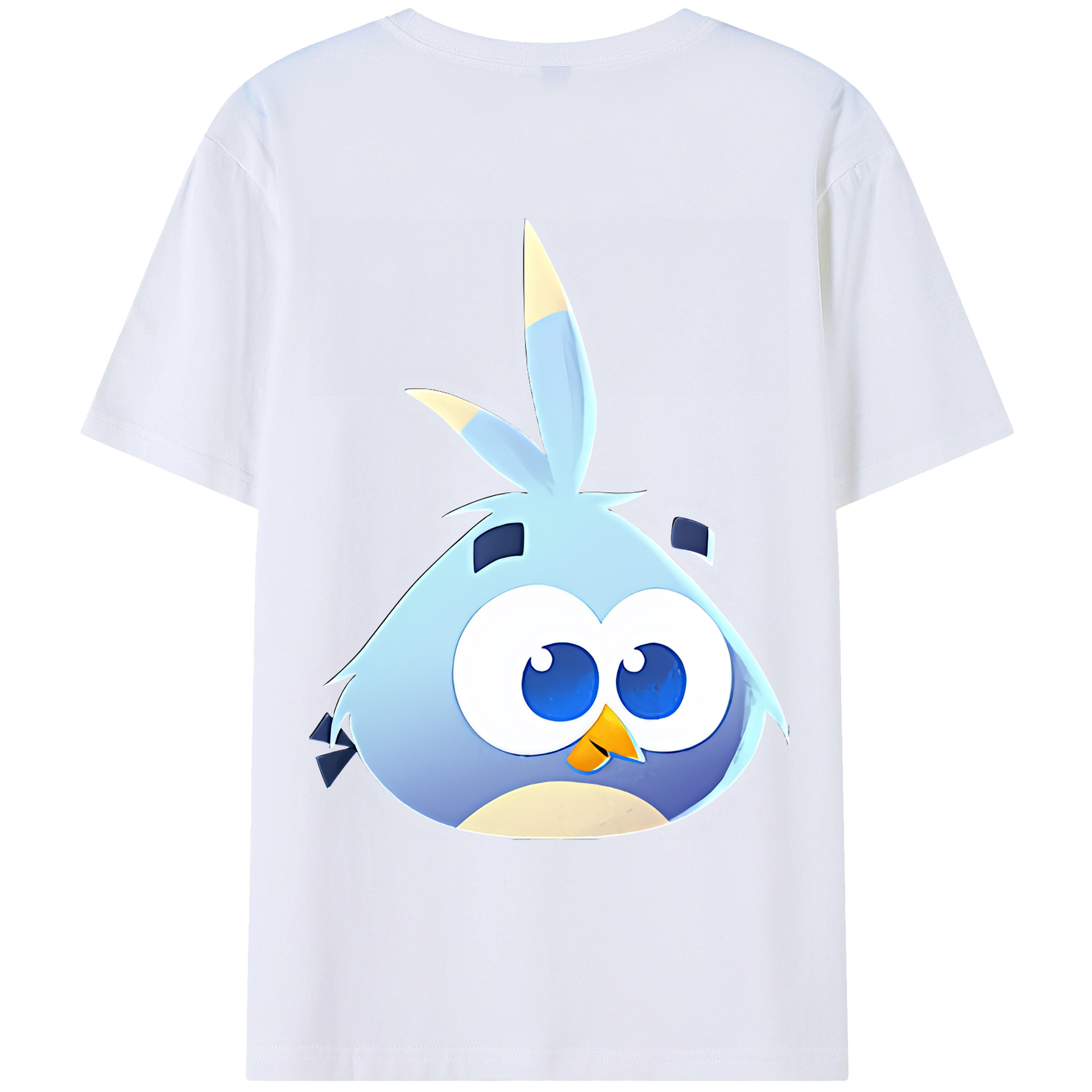 （画像用） Angry Birds アングリーバード レディース半袖Tシャツ(バックプリント)