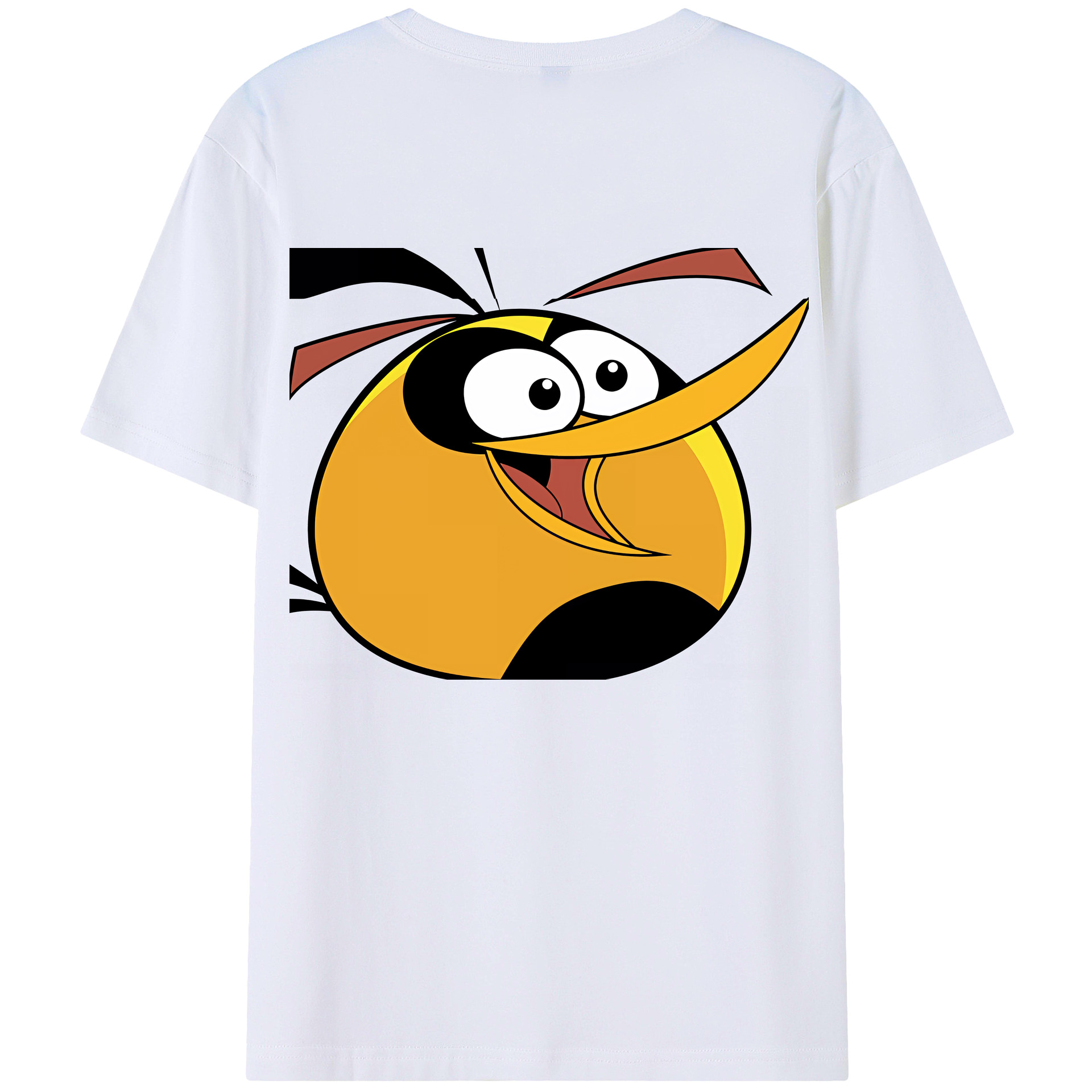 （画像用） Angry Birds アングリーバード レディース半袖Tシャツ(バックプリント)