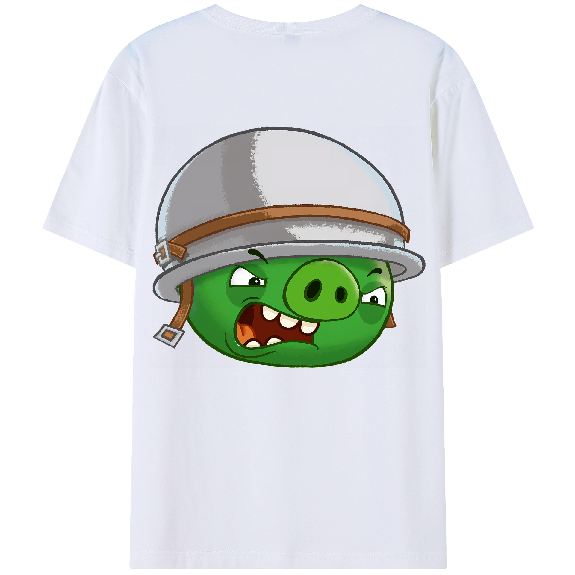（画像用） Angry Birds アングリーバード レディース半袖Tシャツ(バックプリント)
