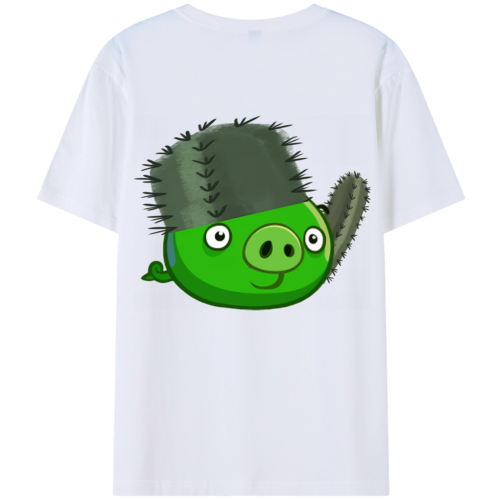 （画像用） Angry Birds アングリーバード レディース半袖Tシャツ(バックプリント)