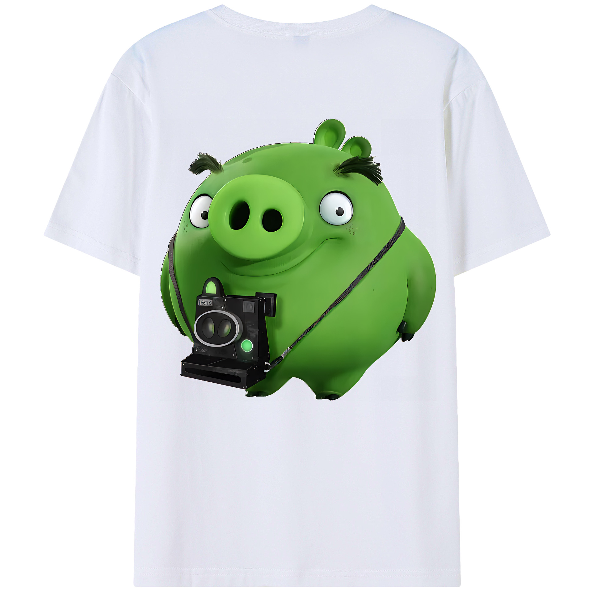 （画像用） Angry Birds アングリーバード レディース半袖Tシャツ(バックプリント)