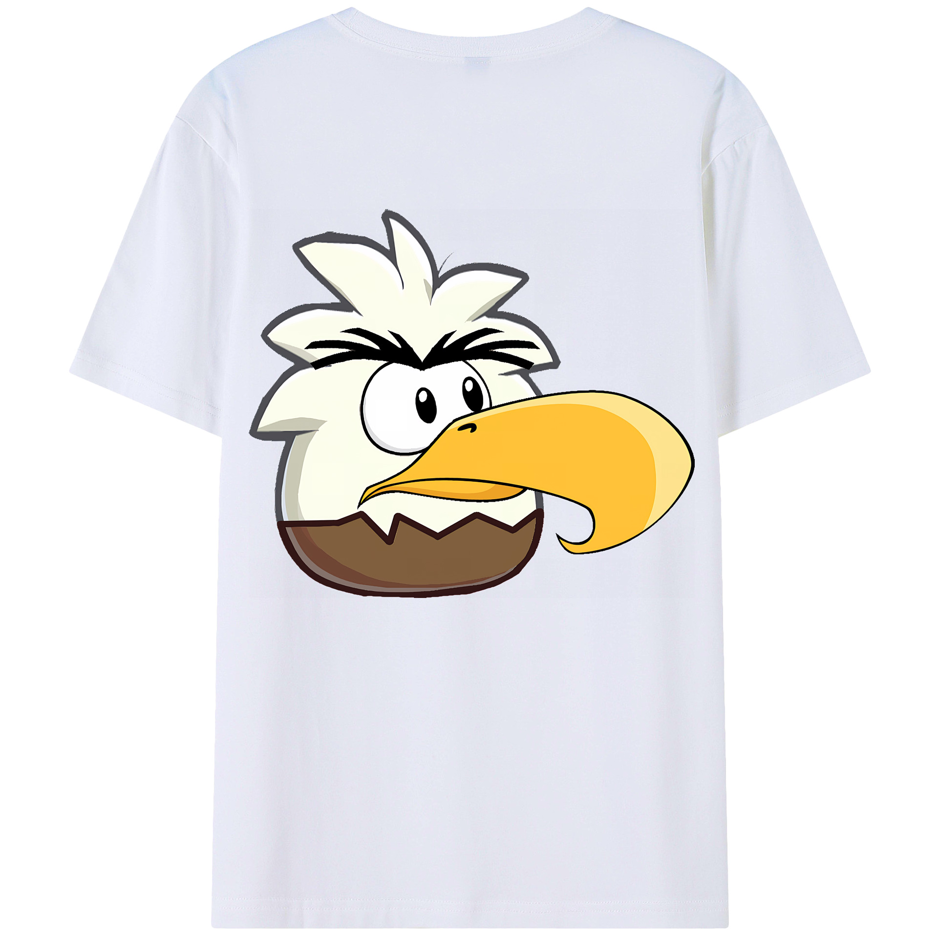 （画像用） Angry Birds アングリーバード レディース半袖Tシャツ(バックプリント)