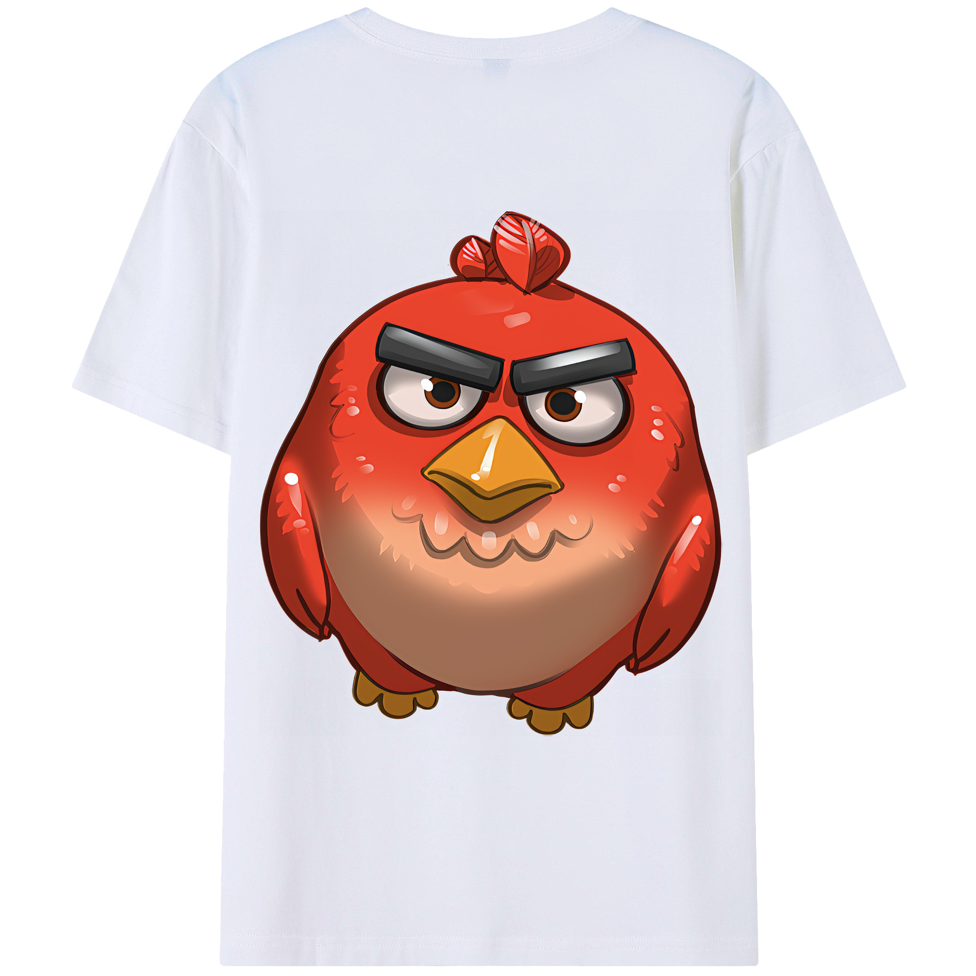 （画像用） Angry Birds アングリーバード レディース半袖Tシャツ(バックプリント)