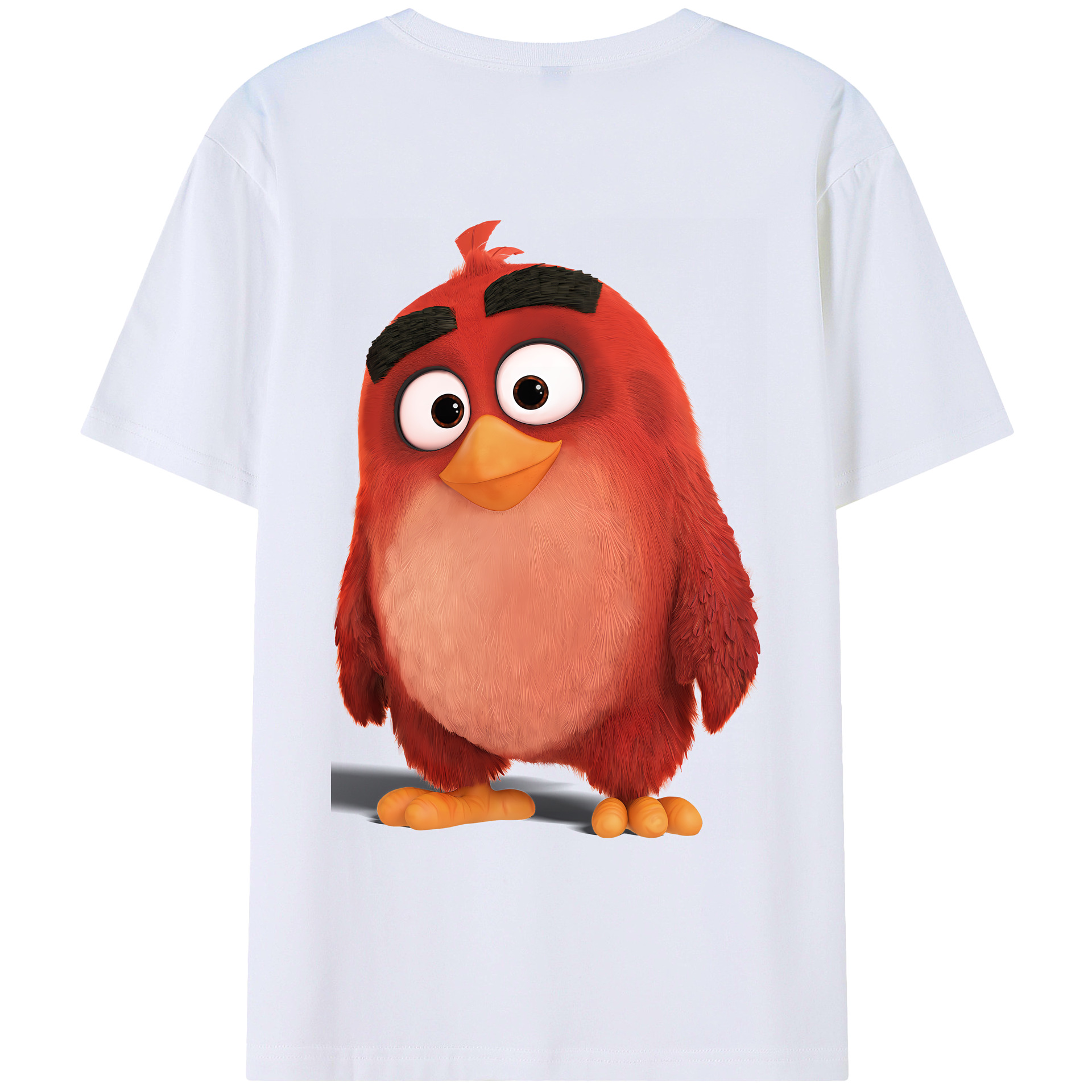 （画像用） Angry Birds アングリーバード レディース半袖Tシャツ(バックプリント)