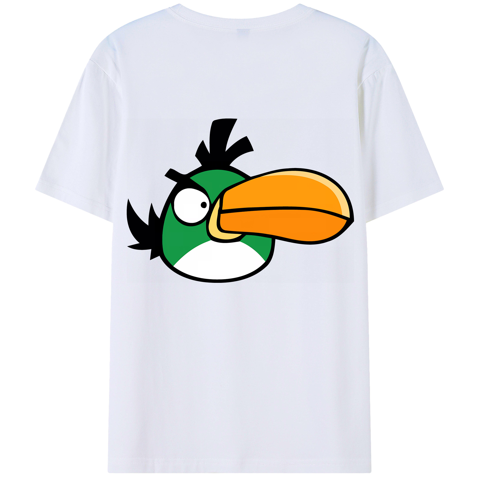 （画像用） Angry Birds アングリーバード レディース半袖Tシャツ(バックプリント)