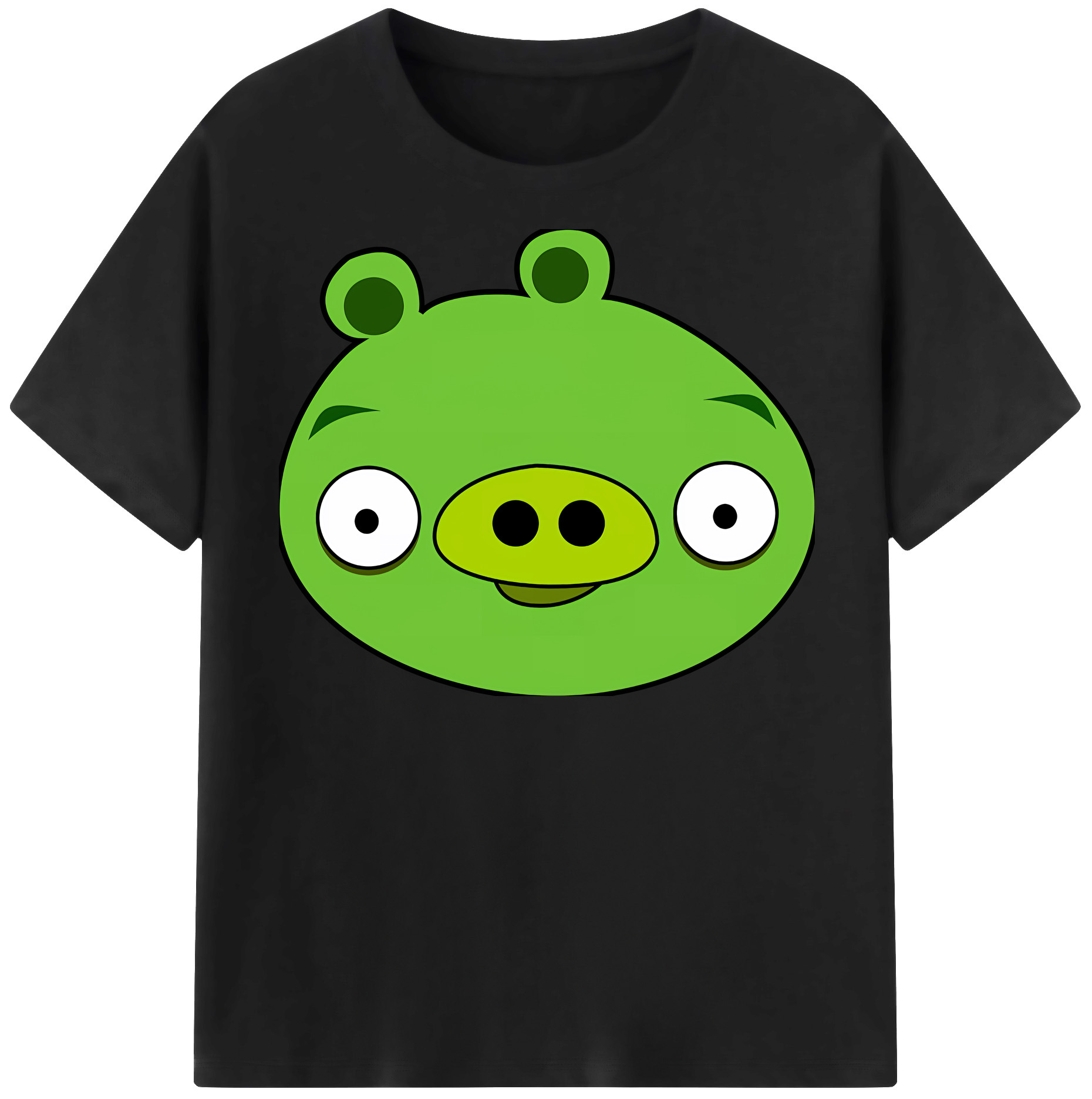（画像用） Angry Birds アングリーバード レディースカジュアルプリントTシャツ（綿100％）