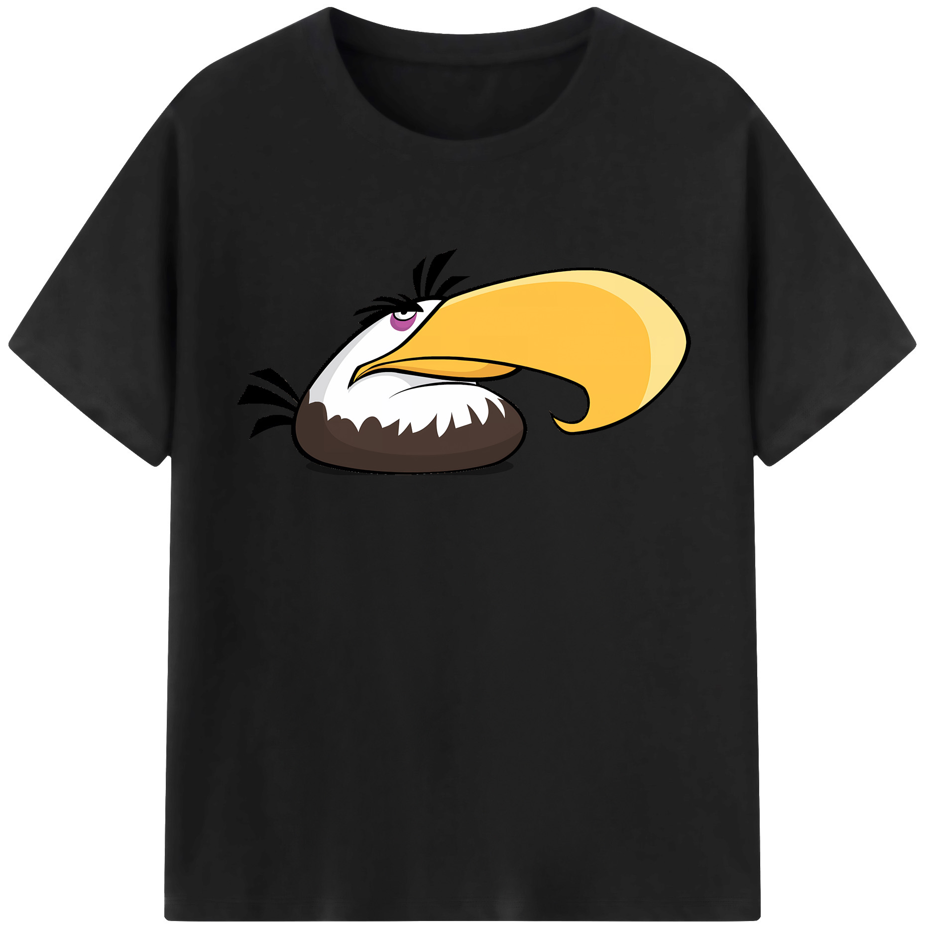 （画像用） Angry Birds アングリーバード レディースカジュアルプリントTシャツ（綿100％）