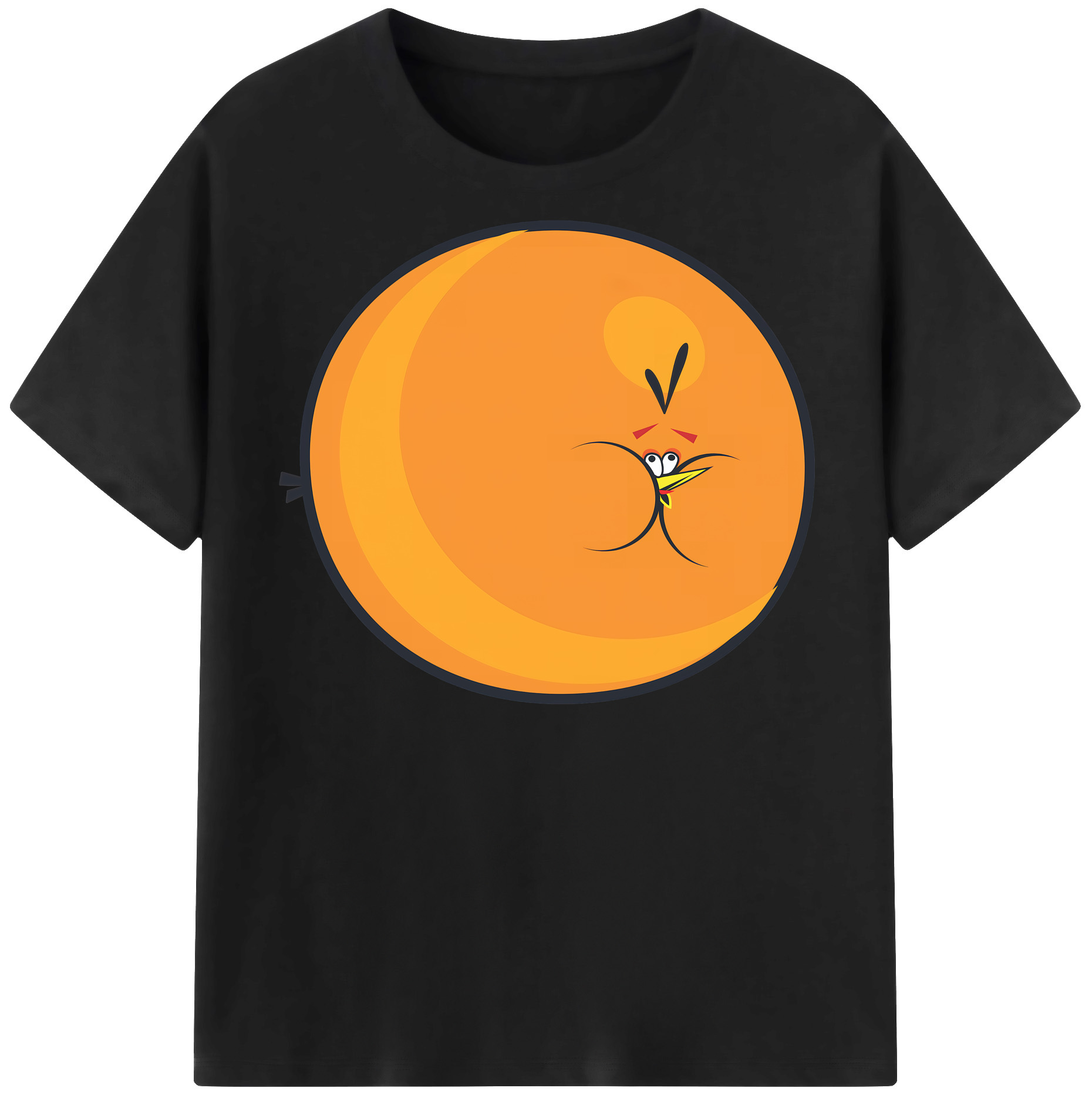 （画像用） Angry Birds アングリーバード レディースカジュアルプリントTシャツ（綿100％）