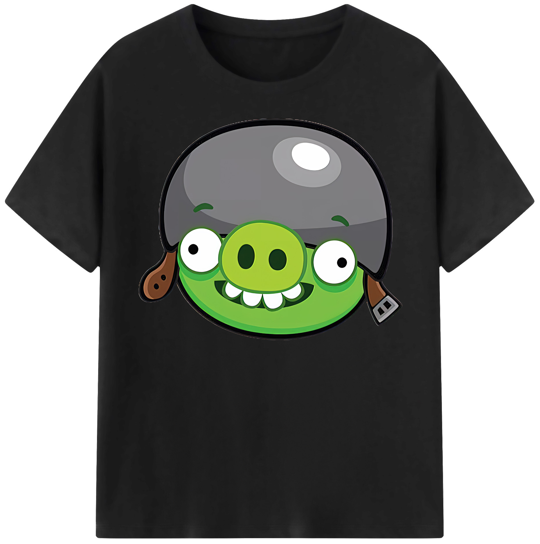 （画像用） Angry Birds アングリーバード レディースカジュアルプリントTシャツ（綿100％）