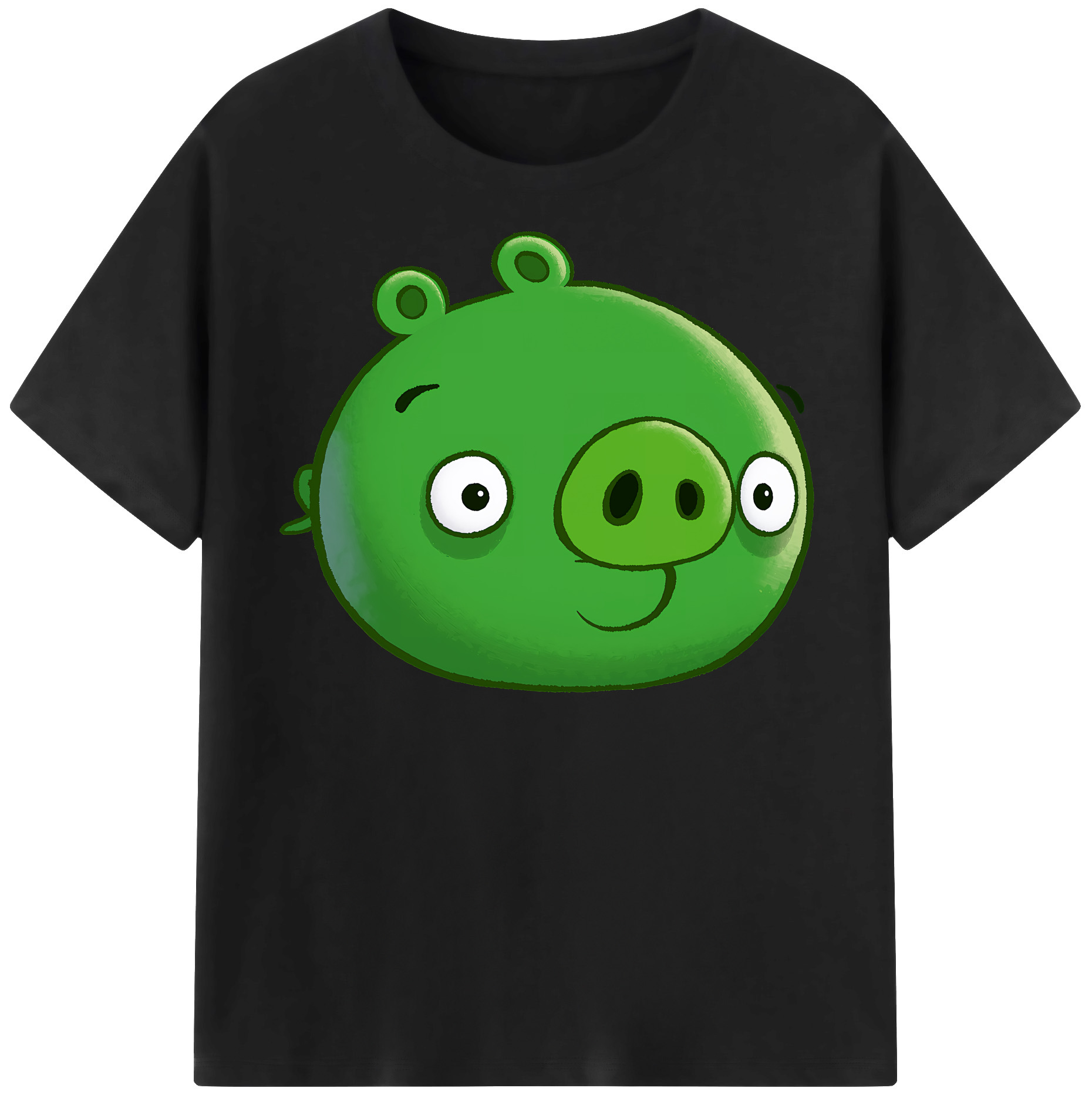 （画像用） Angry Birds アングリーバード レディースカジュアルプリントTシャツ（綿100％）