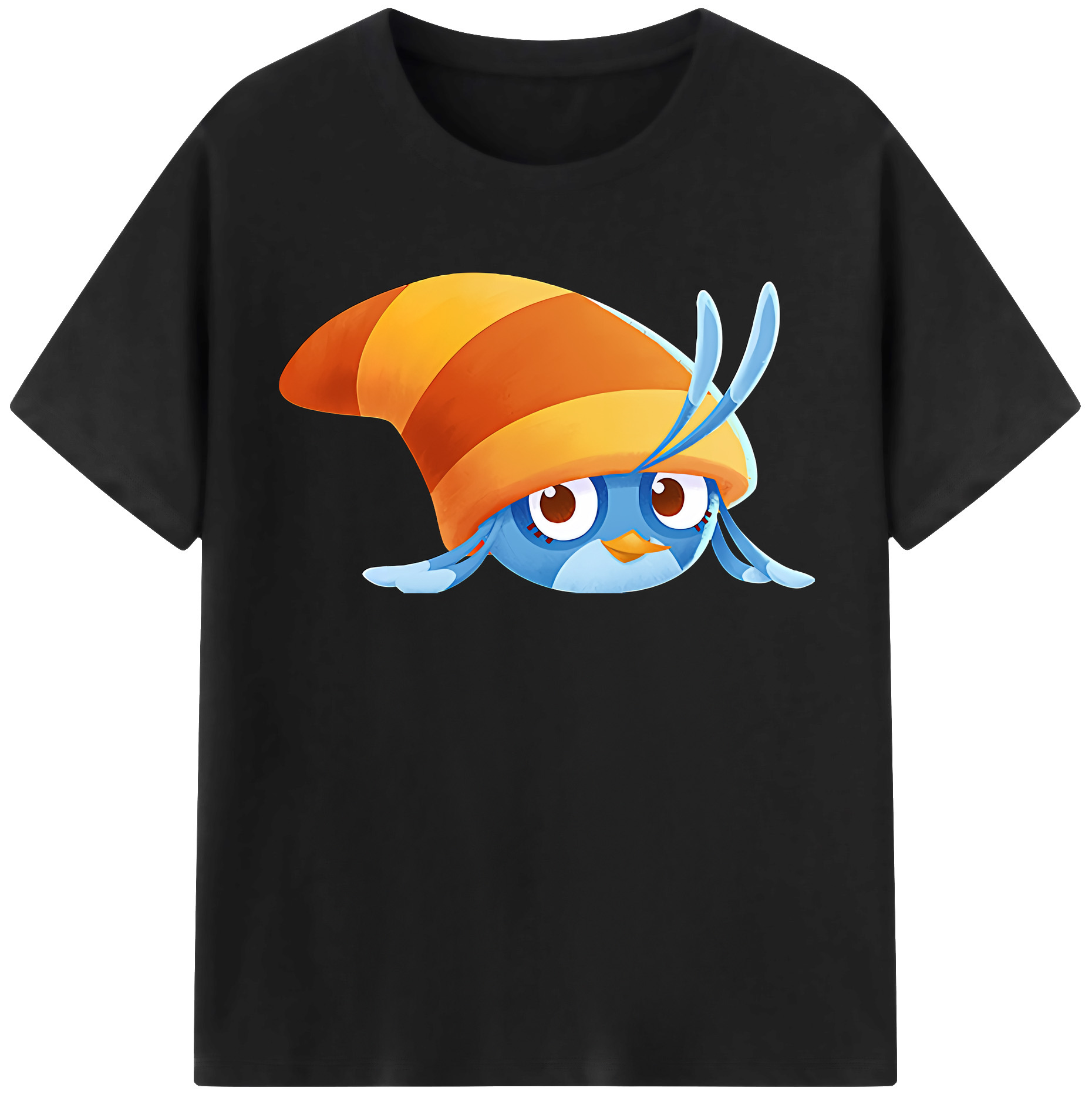 （画像用） Angry Birds アングリーバード レディースカジュアルプリントTシャツ（綿100％）