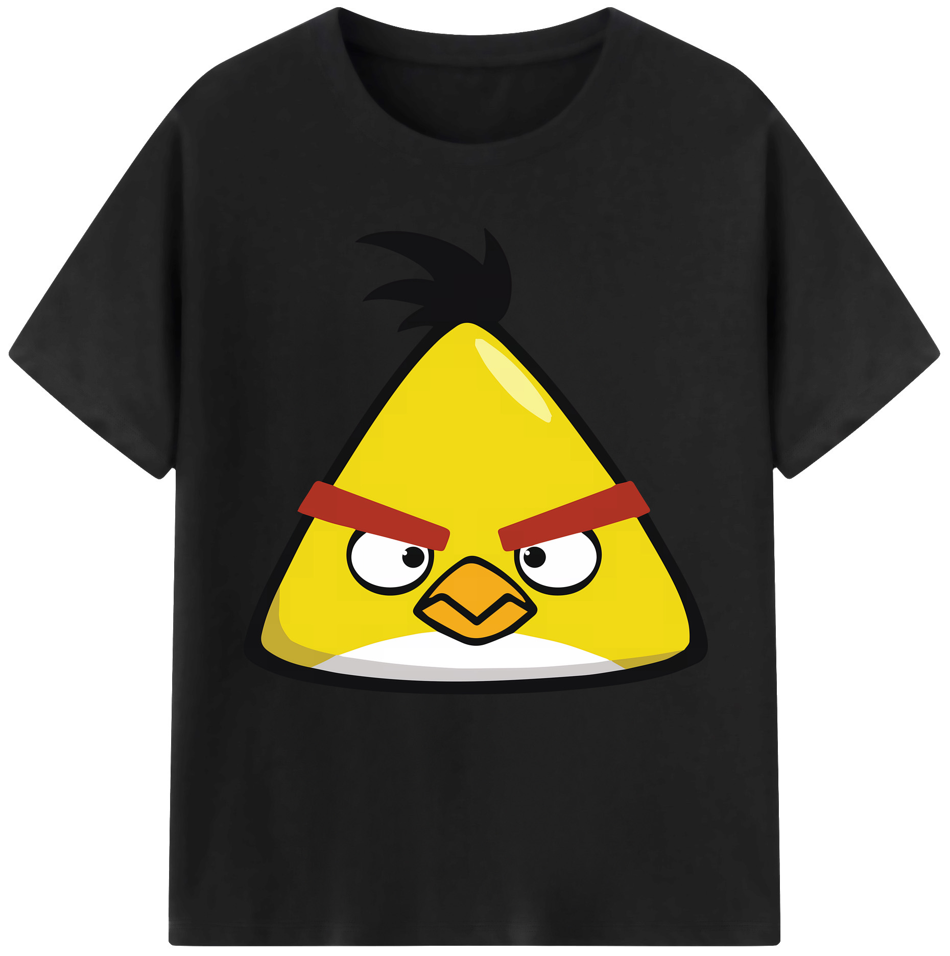 （画像用） Angry Birds アングリーバード レディースカジュアルプリントTシャツ（綿100％）