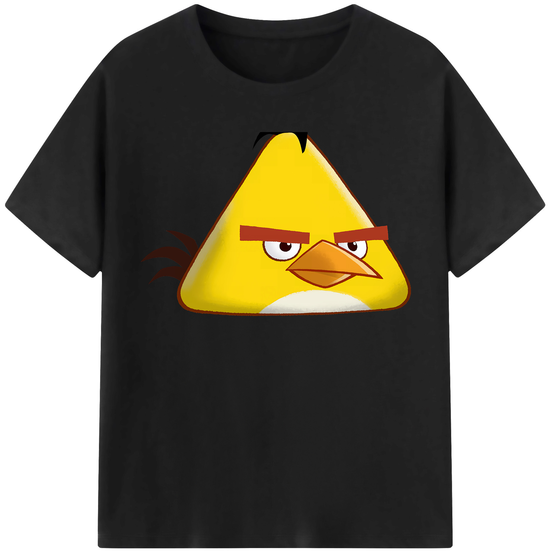 （画像用） Angry Birds アングリーバード レディースカジュアルプリントTシャツ（綿100％）