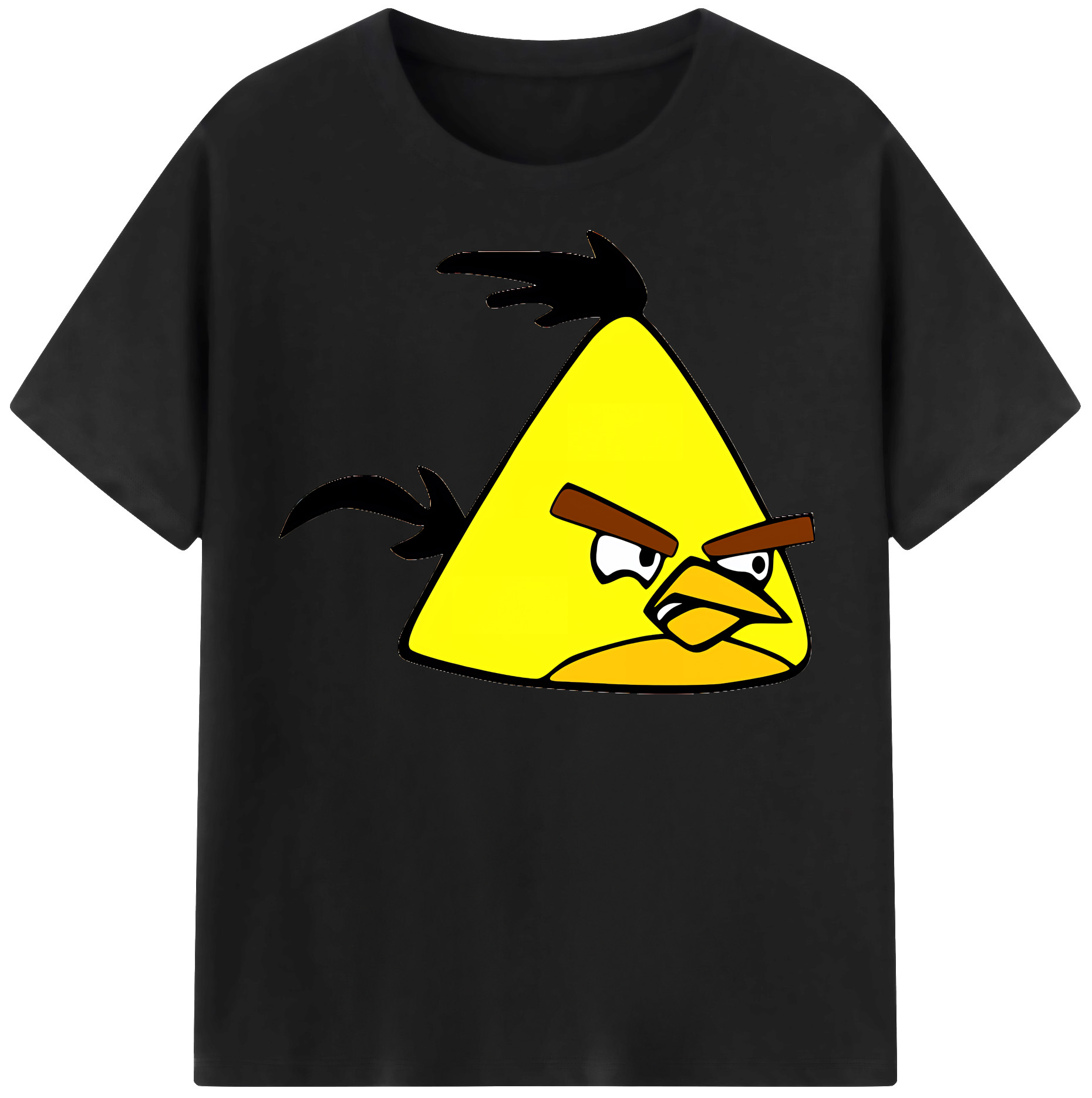 （画像用） Angry Birds アングリーバード レディースカジュアルプリントTシャツ（綿100％）