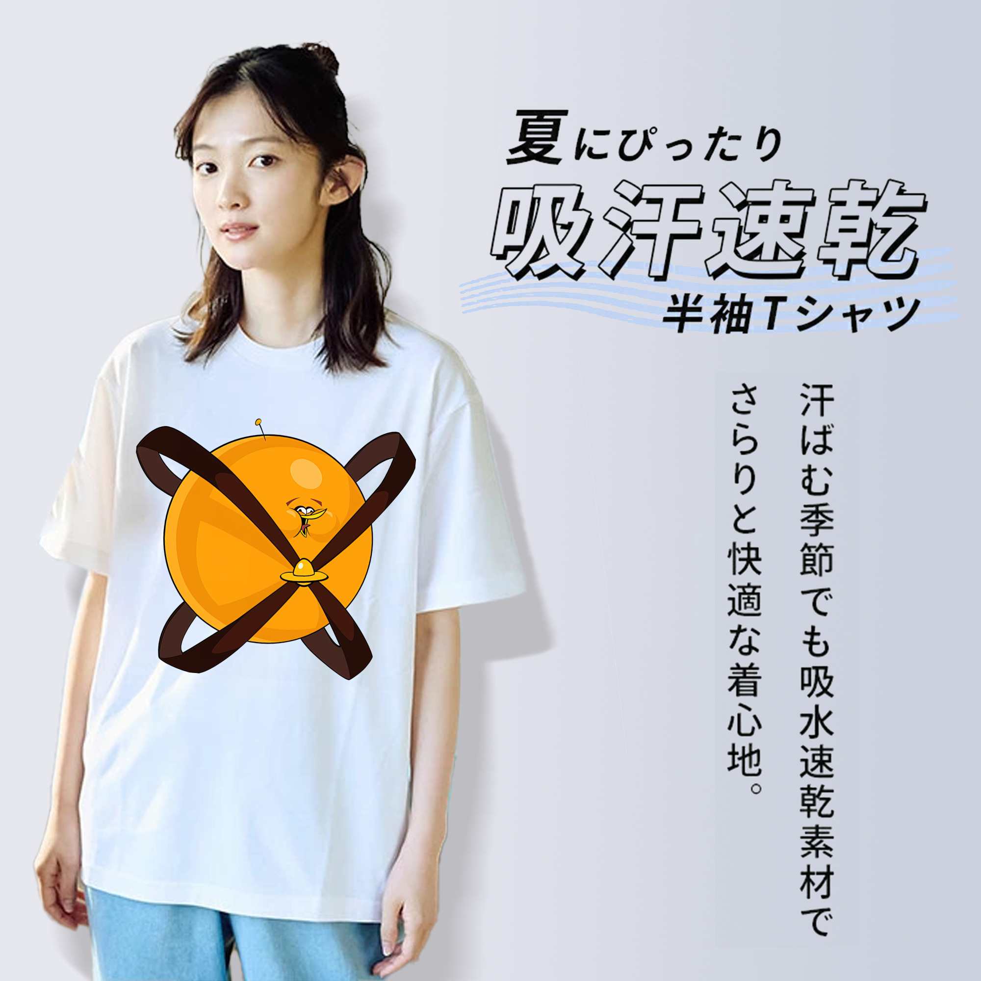 Angry Birds アングリーバード レディースカジュアルプリントTシャツ（綿100％）
