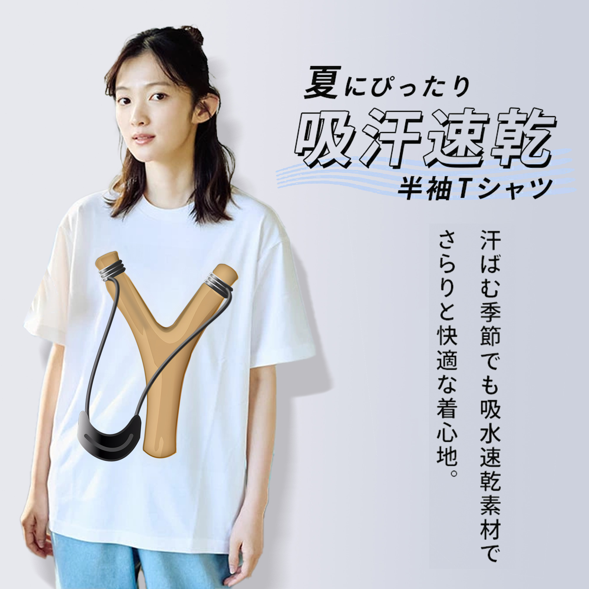 Angry Birds アングリーバード レディースカジュアルプリントTシャツ（綿100％）