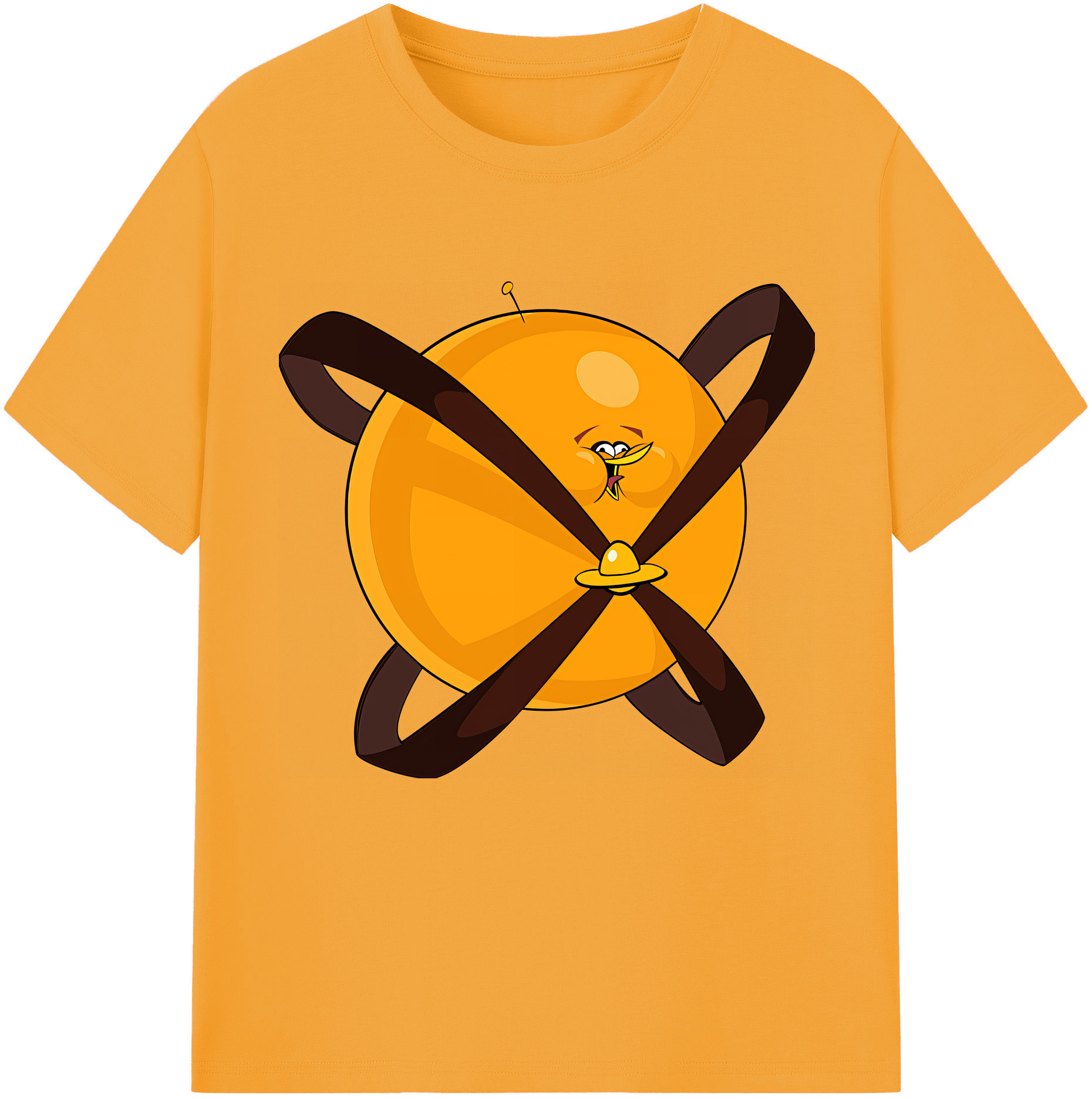 （画像用） Angry Birds アングリーバード レディースカジュアルプリントTシャツ（綿100％）
