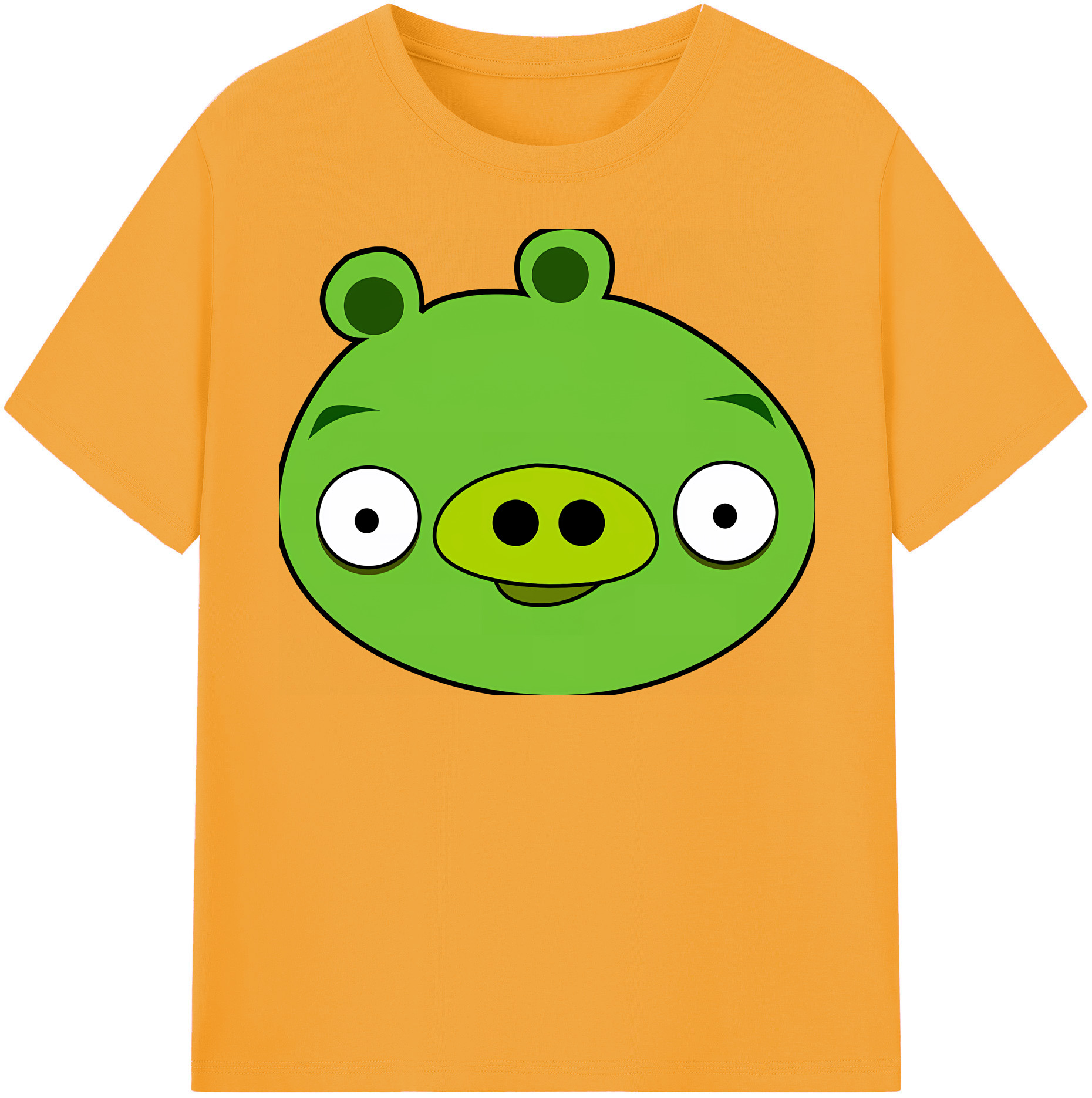 （画像用） Angry Birds アングリーバード レディースカジュアルプリントTシャツ（綿100％）