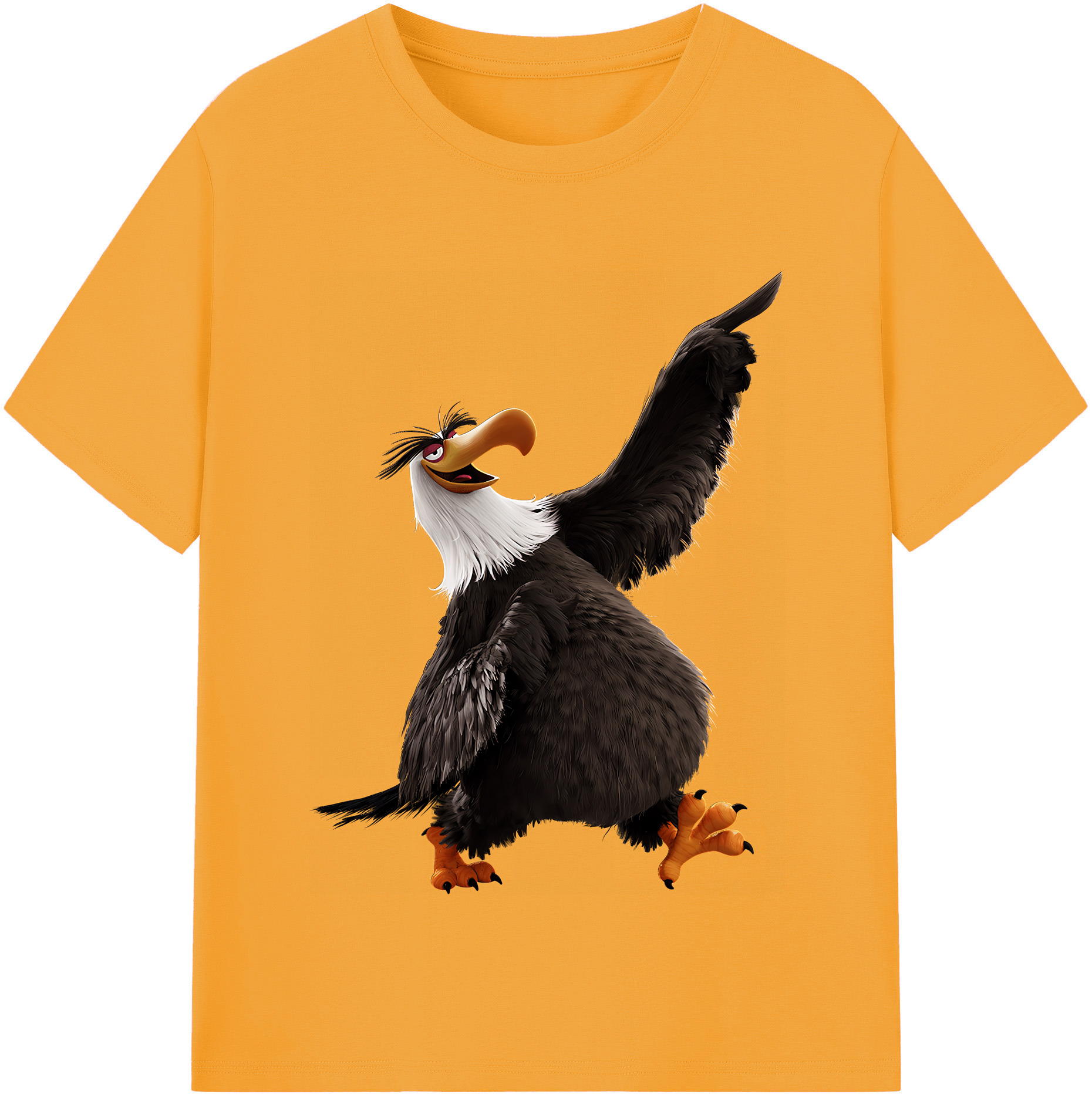 （画像用） Angry Birds アングリーバード レディースカジュアルプリントTシャツ（綿100％）